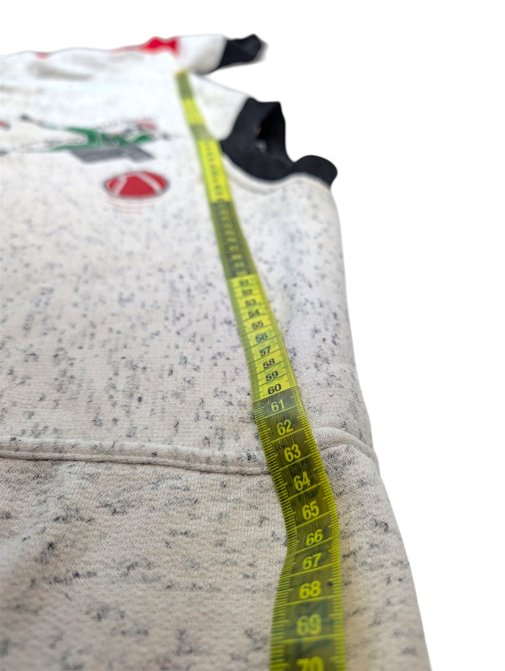 Vintage Bluza bez kaptura z nadrukiem baseball sweatshirt