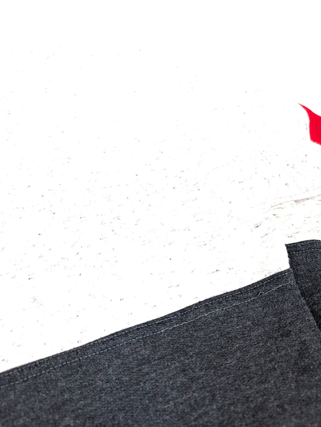 Vintage Bluza bez kaptura z nadrukiem baseball sweatshirt