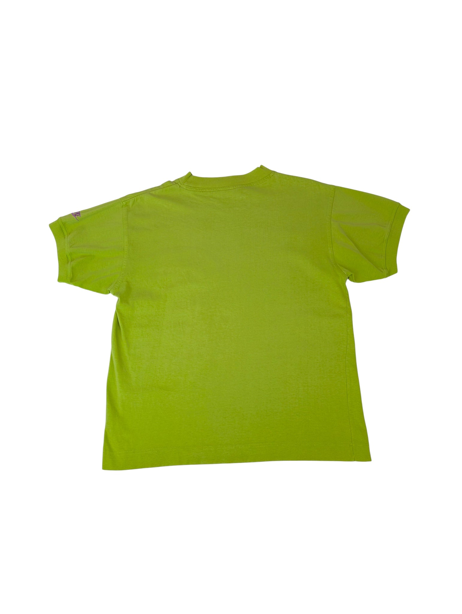 90s Nike Koszulka Heavyweight Bluzowa Z Nadrukiem Grafiką Zielona