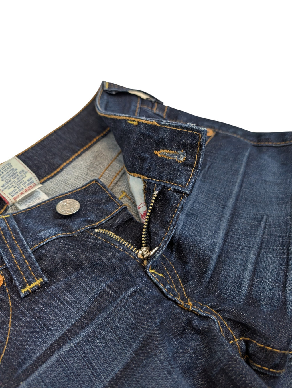 Made in USA True Religion Spodnie Jeansowe Jeansy Damskie Proste Straight Leg