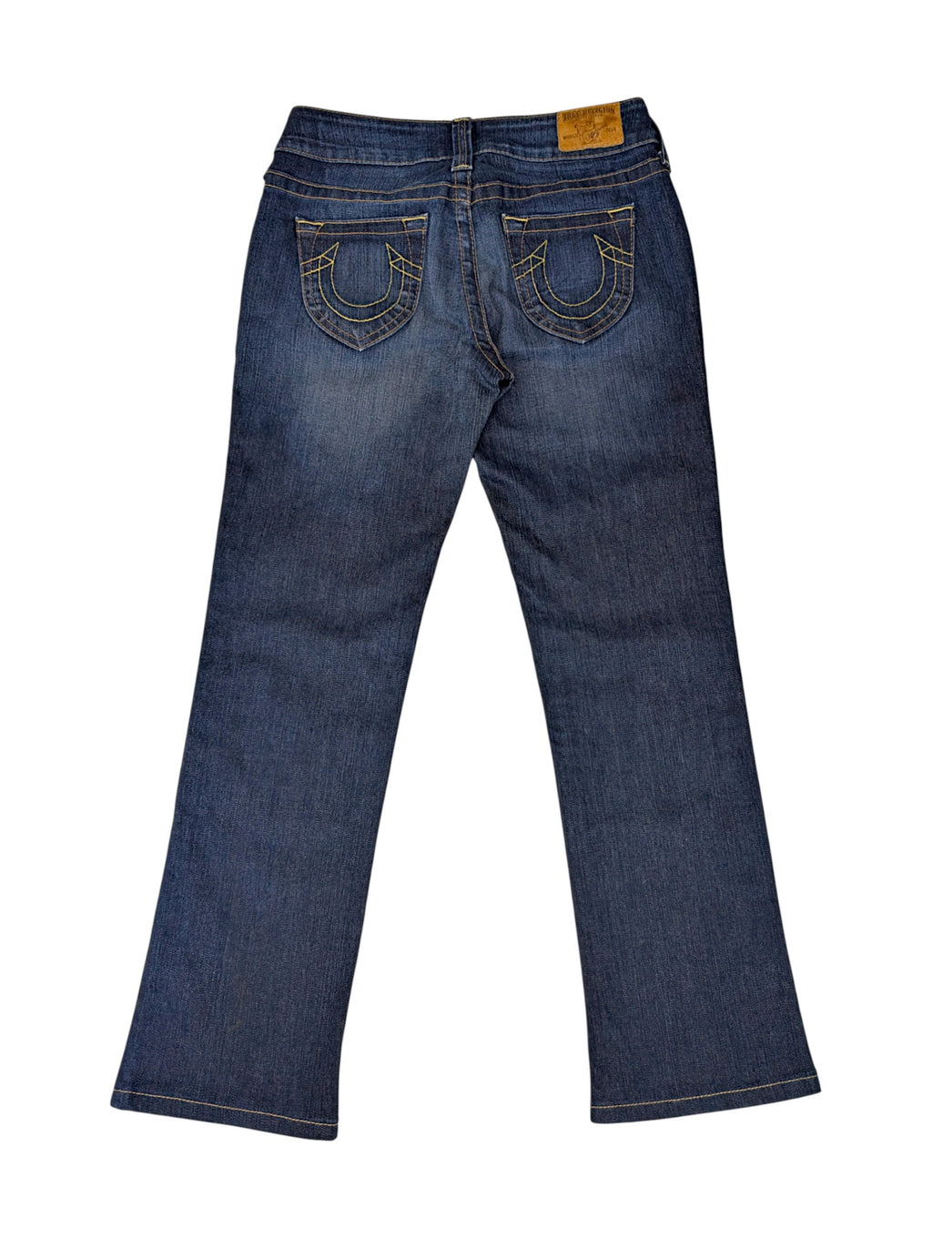 Made in USA True Religion Spodnie Jeansowe Jeansy Damskie Proste Straight Leg