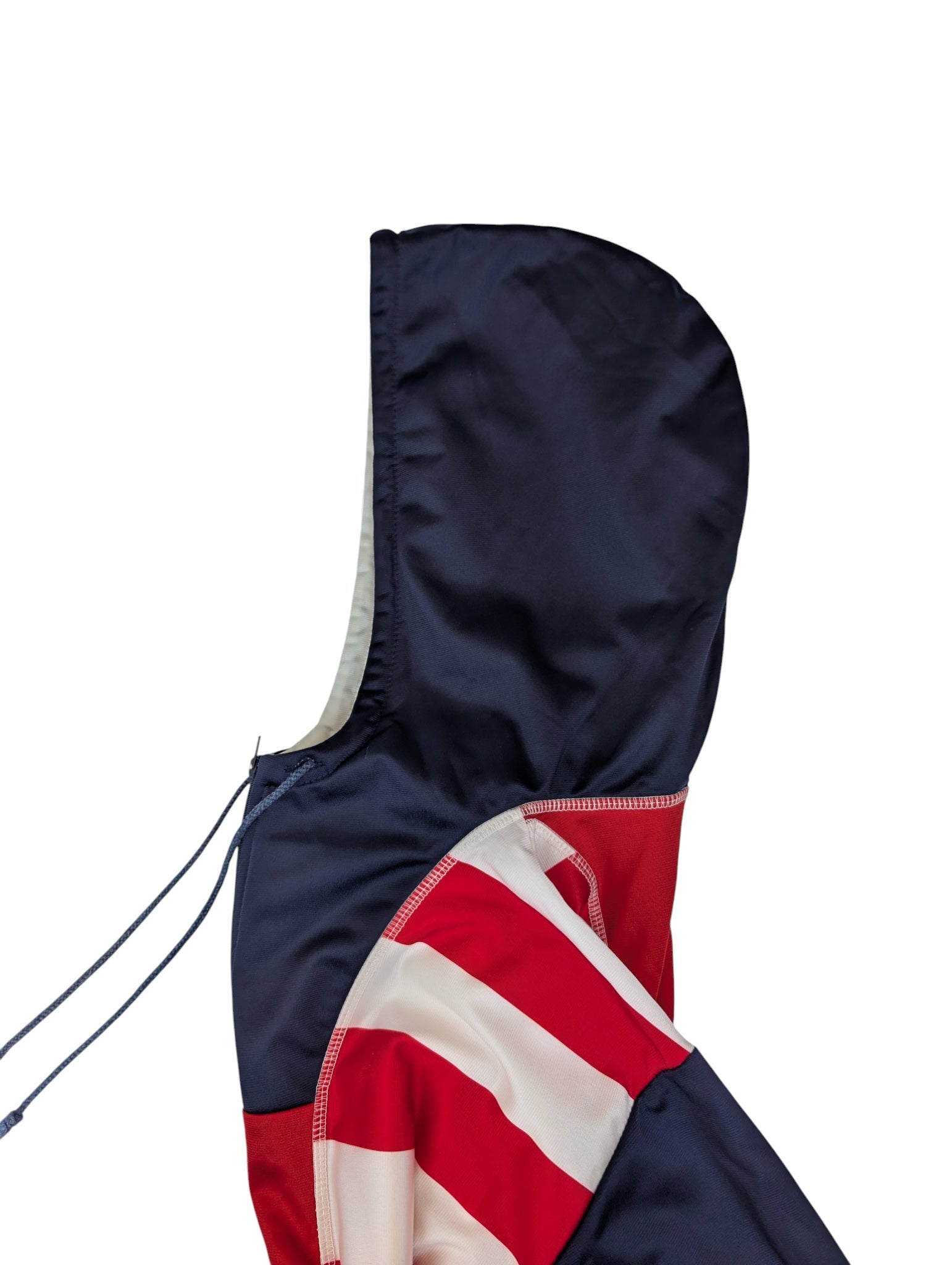 90s Striped Adidas Quarter Zip Bluza Oldschool Vintage