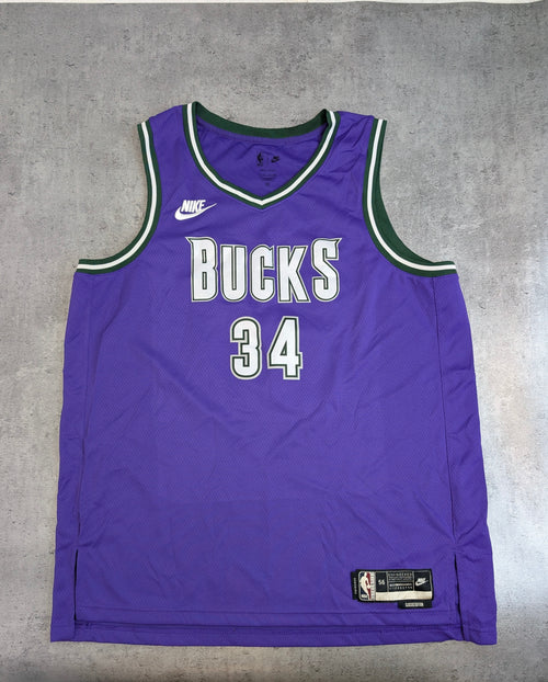2022-23 Nike Giannis Antetokounmpo Milwaukee Bucks Rare Basketball Jersey Swingman  Koszykarska
