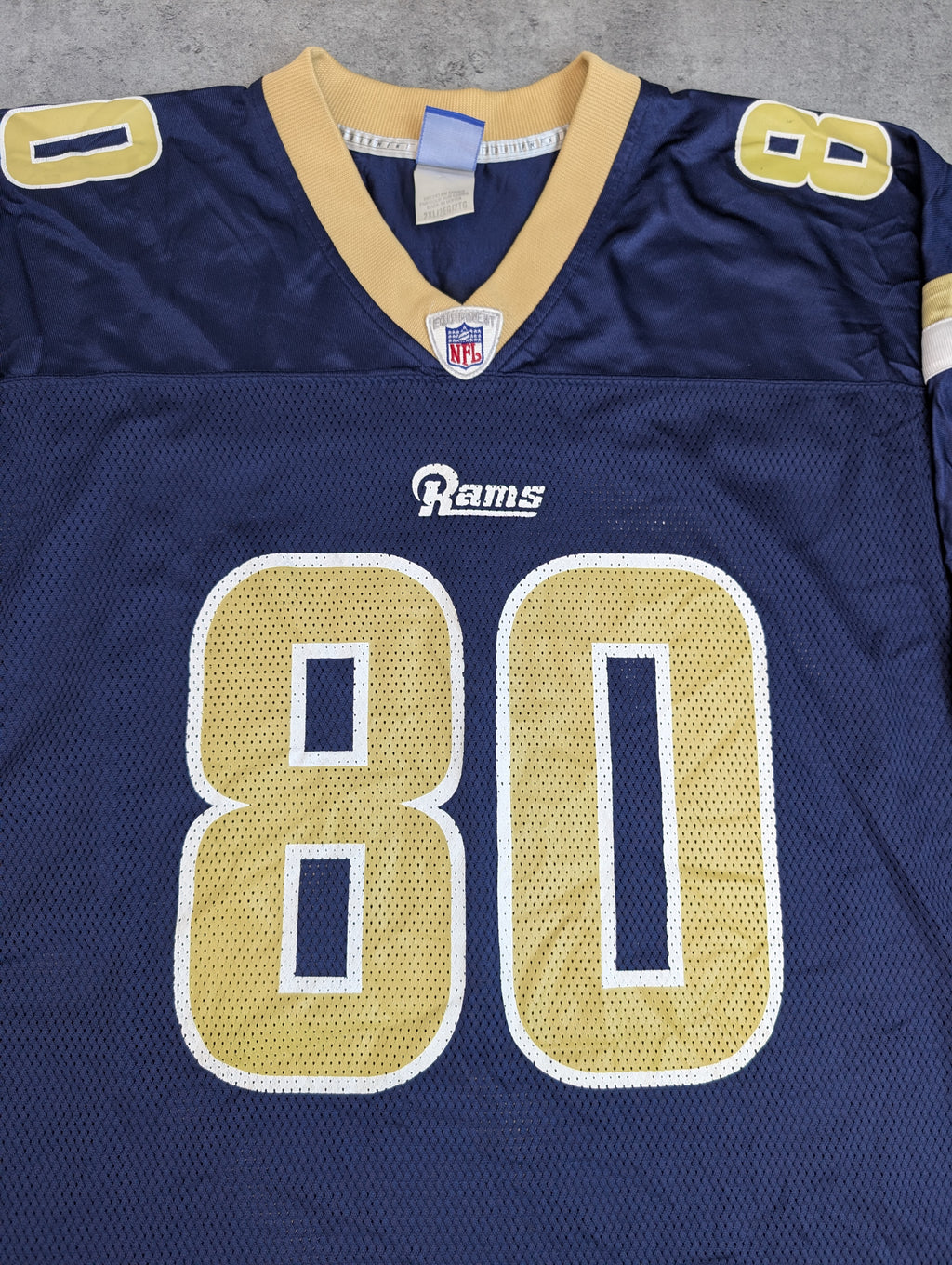Vintage St. Louis Rams Football NFL Rugby Jersey Oversized Koszulka Futbolowa Reebok y2k