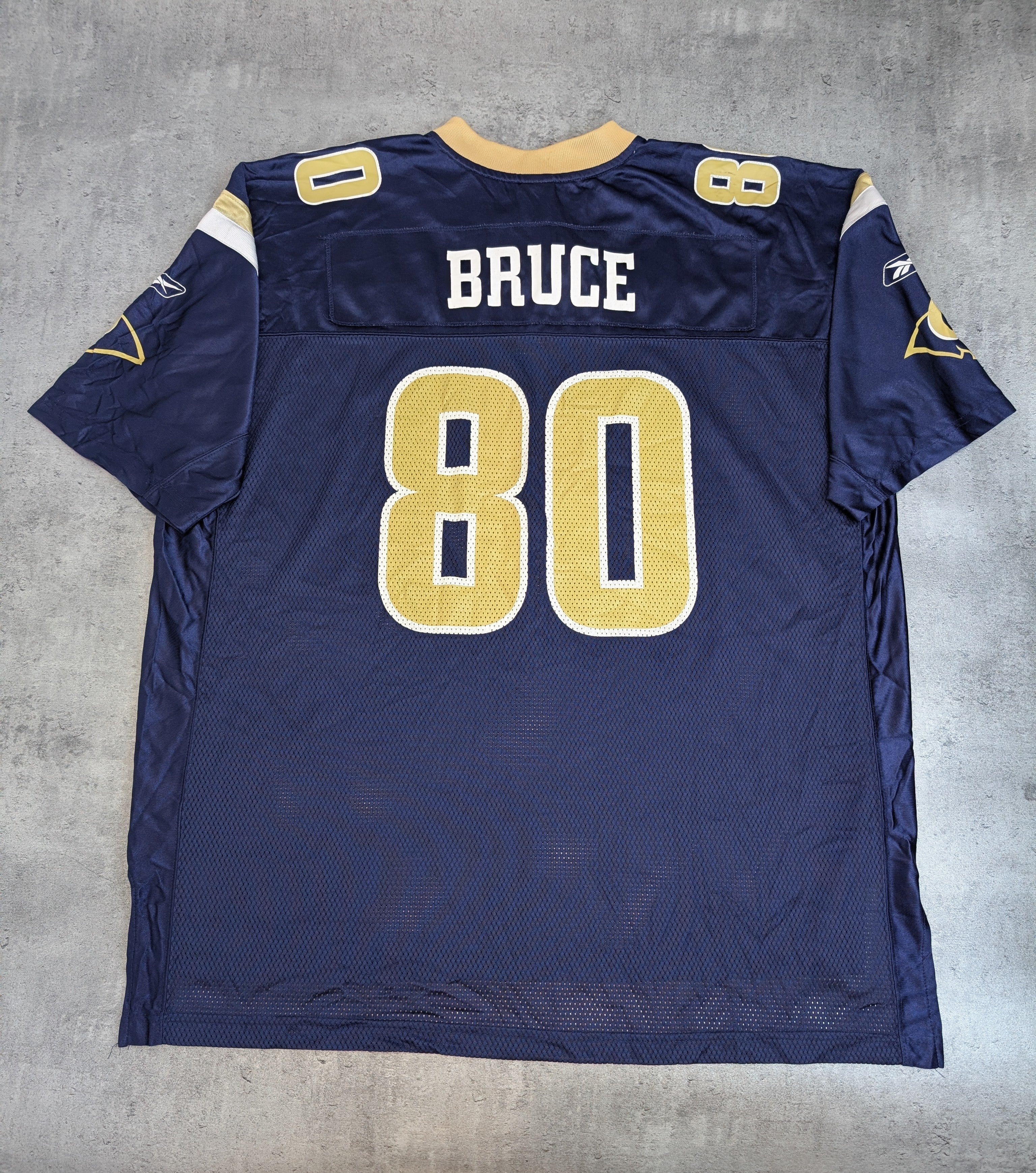 Vintage St. Louis Rams Football NFL Rugby Jersey Oversized Koszulka Futbolowa Reebok y2k