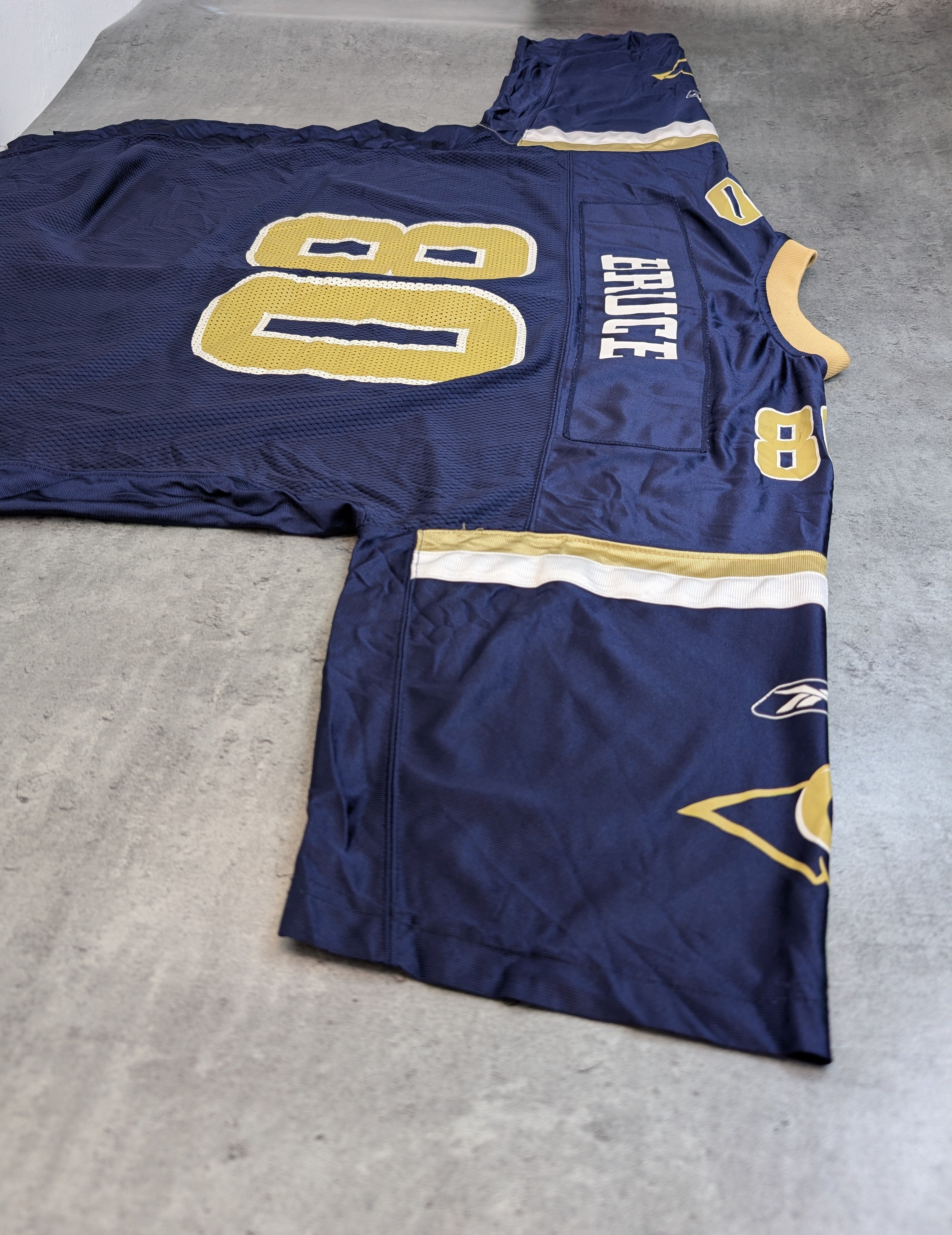 Vintage St. Louis Rams Football NFL Rugby Jersey Oversized Koszulka Futbolowa Reebok y2k