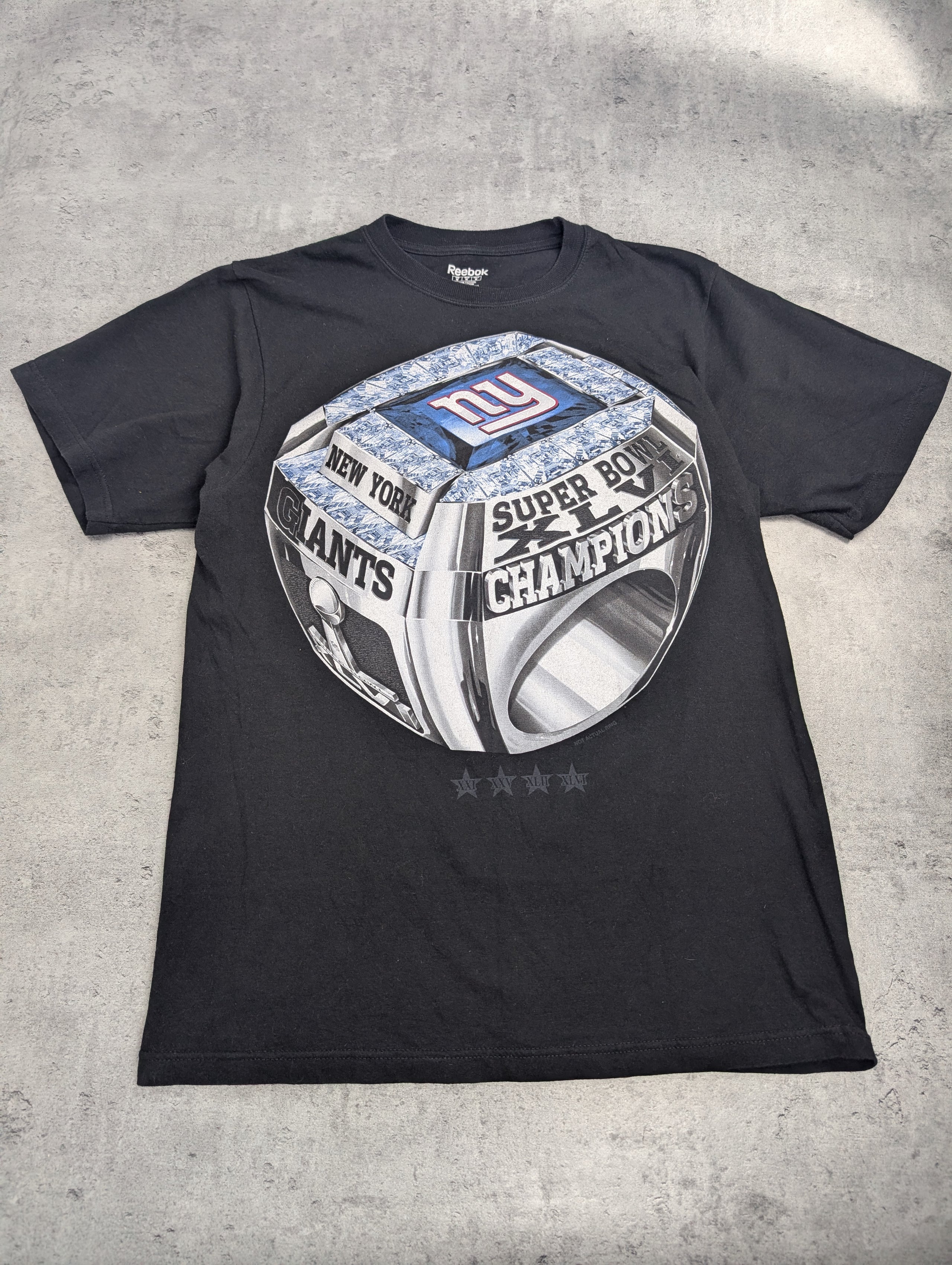 2012 Super Bowl Champions New York Giants NFL koszulka z grafiką american football