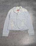 Diesel Industries 2000s Jean Denim Blazer Marynarka Jeansowe Y2K Old Money Jean Jacket