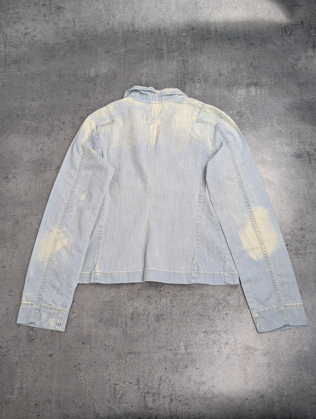 Diesel Industries 2000s Jean Denim Blazer Marynarka Jeansowe Y2K Old Money Jean Jacket