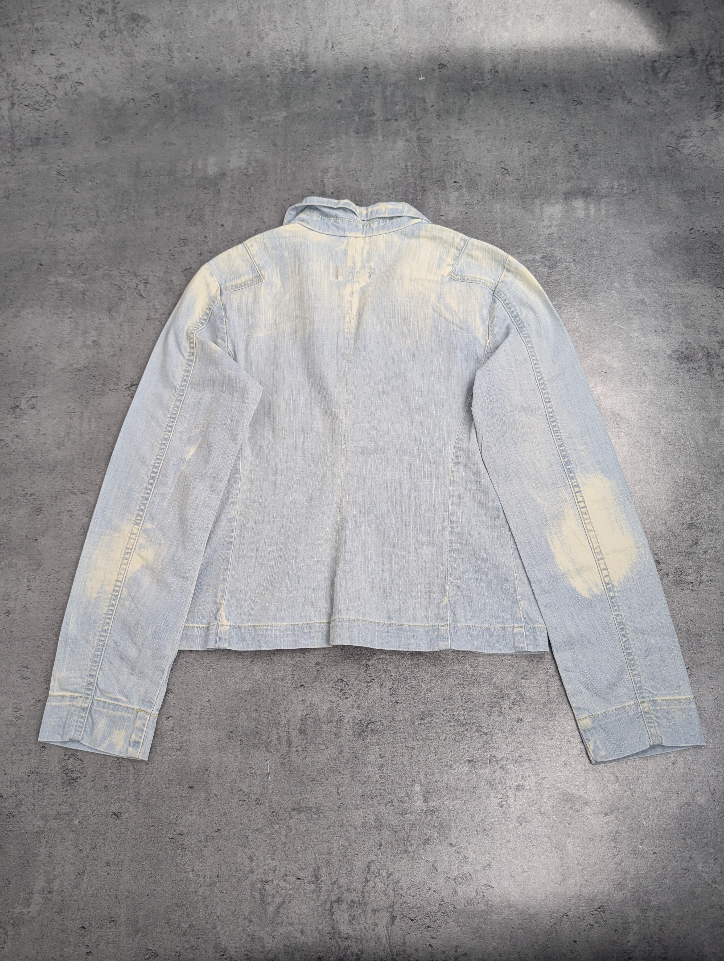 Diesel Industries 2000s Jean Denim Blazer Marynarka Jeansowe Y2K Old Money Jean Jacket