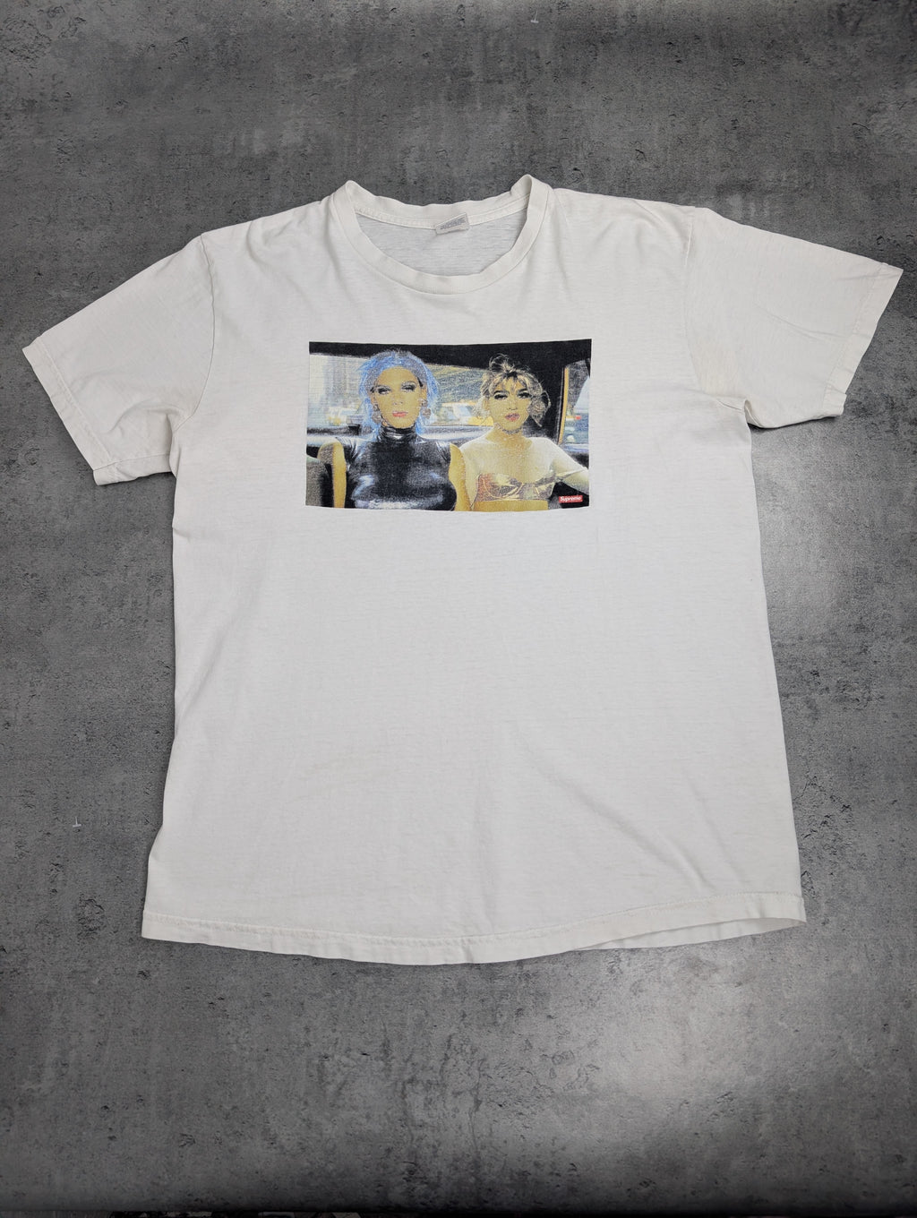 Supreme SS18 Nan Goldinn Misty & Jimmy Paulette Koszulka z Grafiką nadrukiem Streetwear Hype