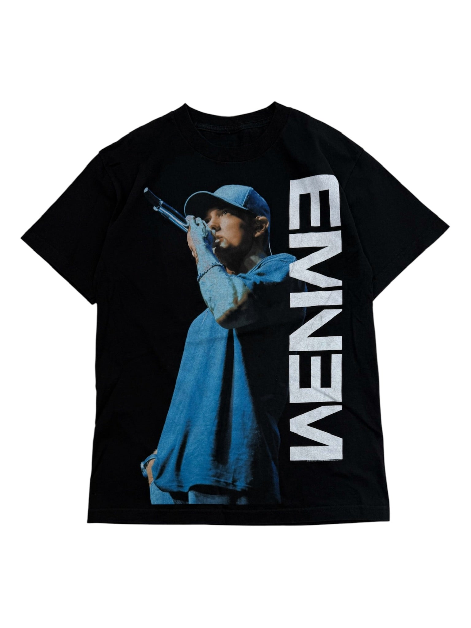 Vintage Eminem Full Print Y2k Black Tee
