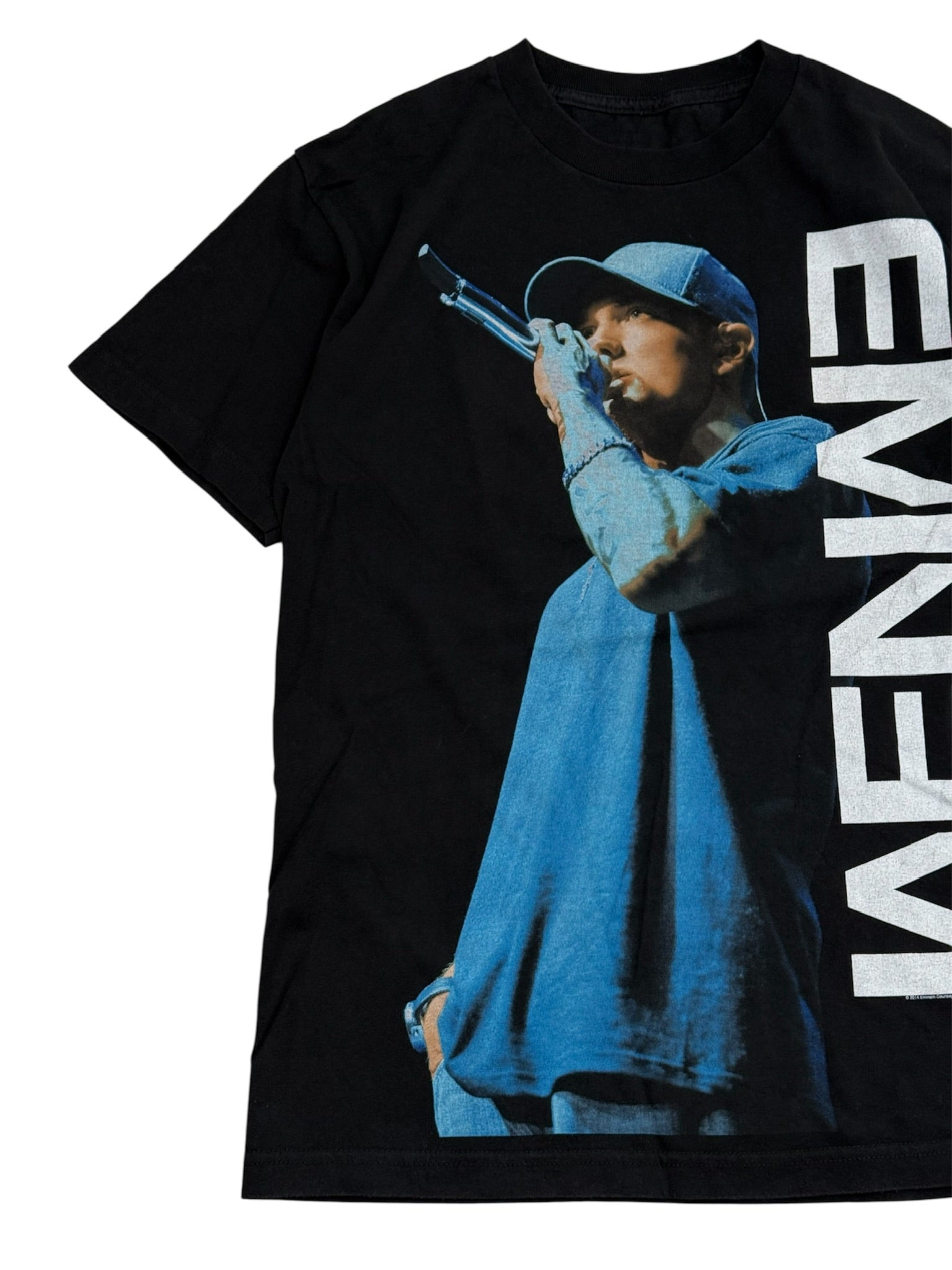 Vintage Eminem Full Print Y2k Black Tee
