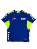 Suzuki Racing Ecsrat GSX Official T-shirt Blue
