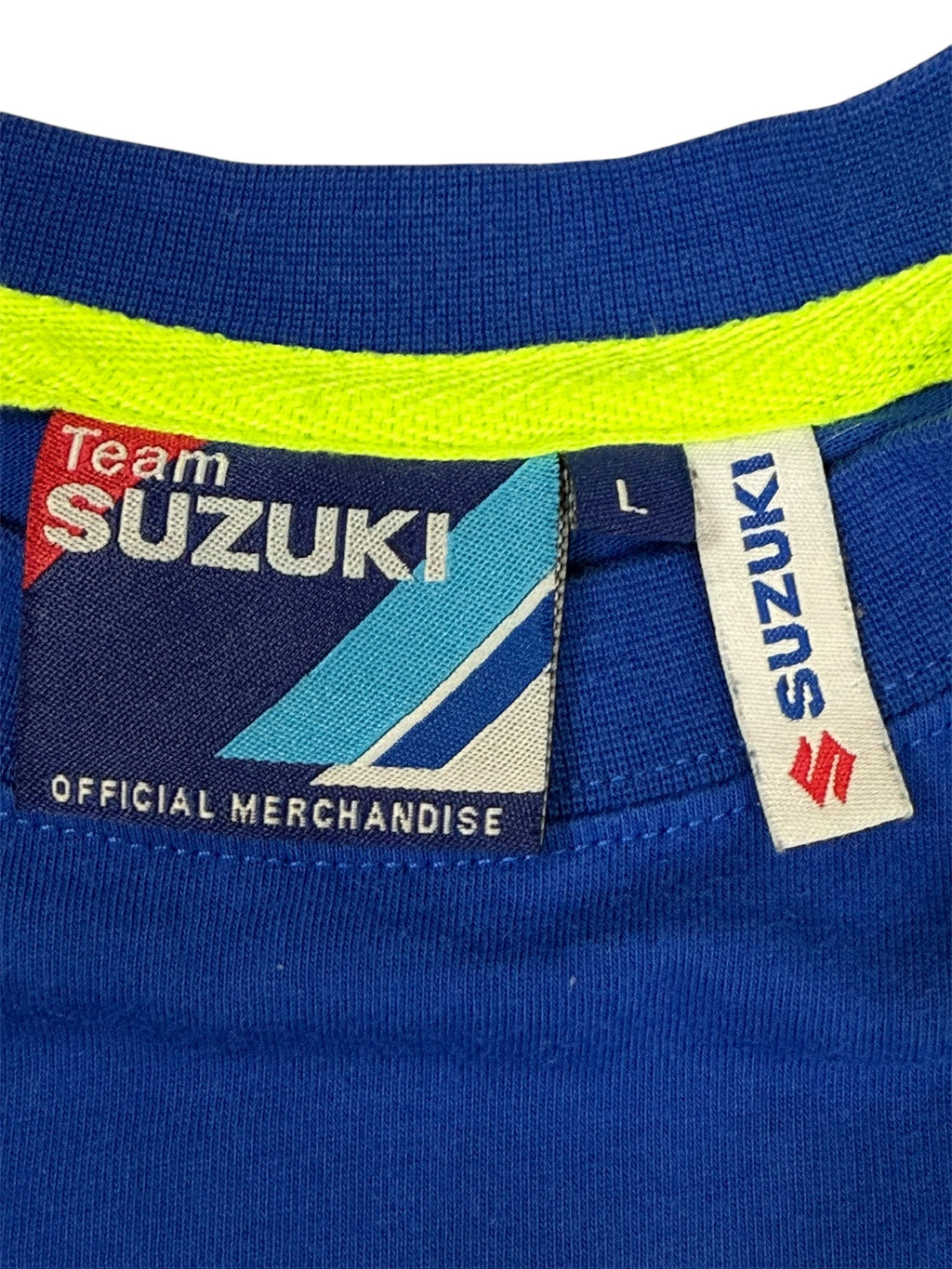 Suzuki Racing Ecsrat GSX Official T-shirt Blue