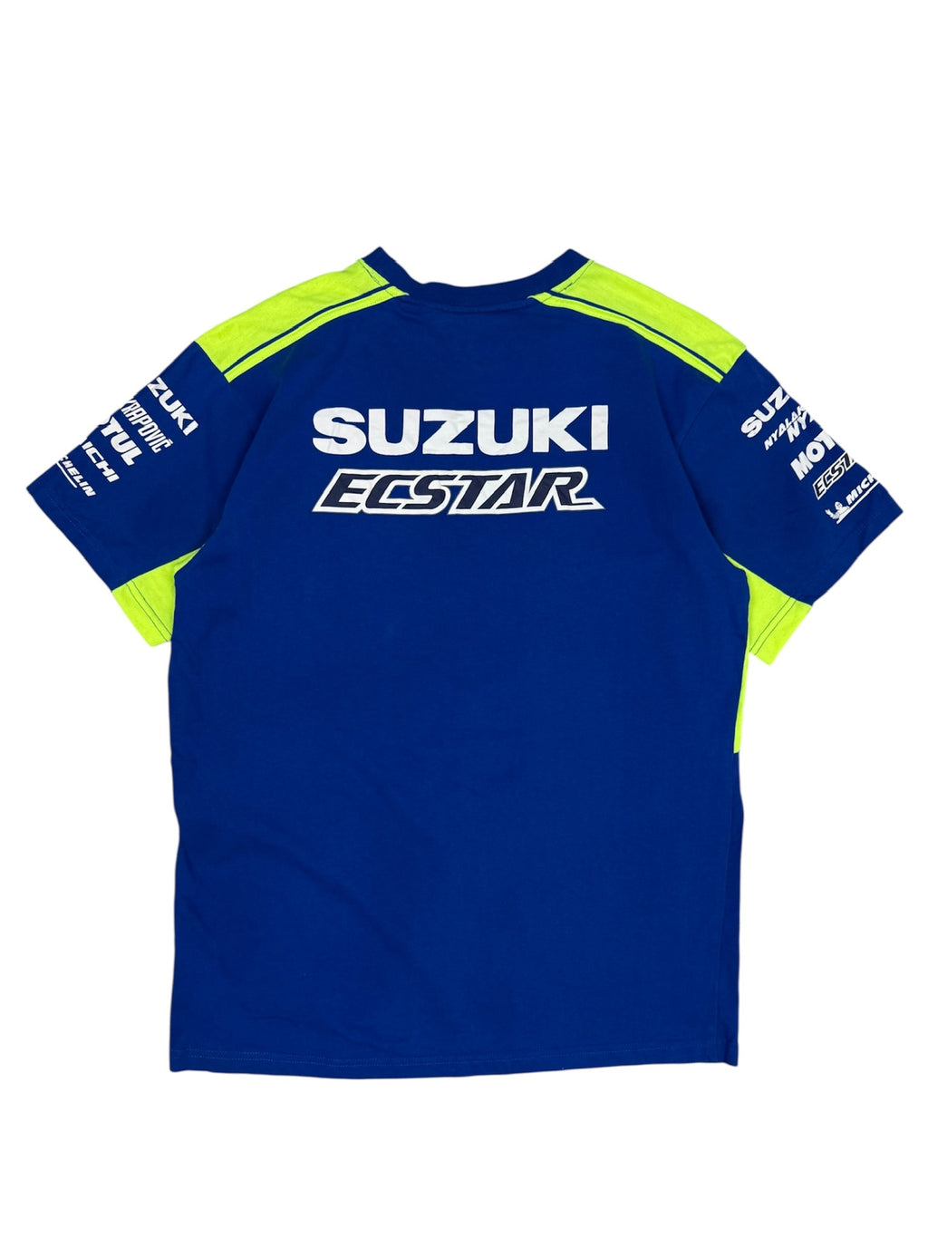 Suzuki Racing Ecsrat GSX Official T-shirt Blue