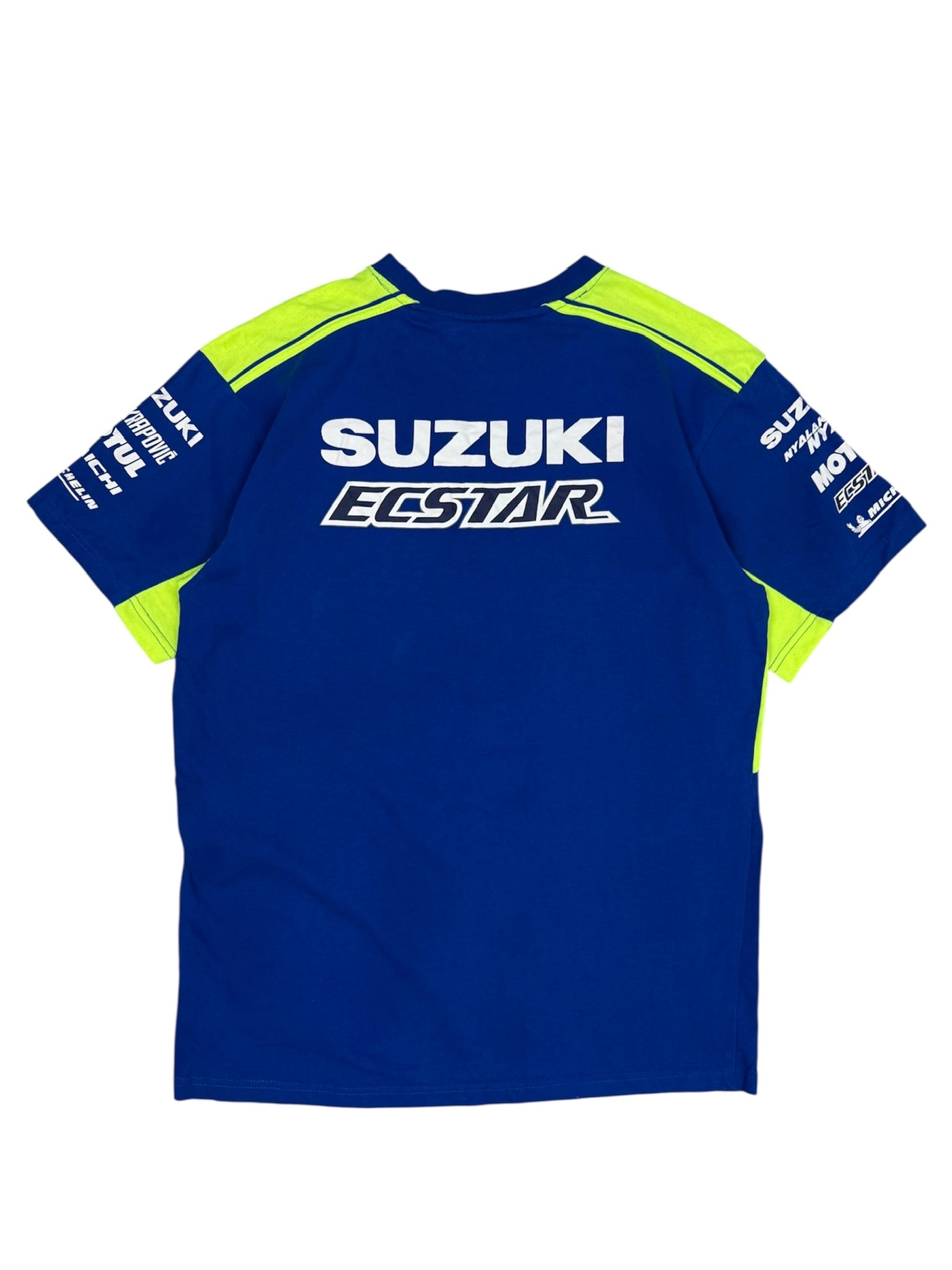 Suzuki Racing Ecsrat GSX Official T-shirt Blue
