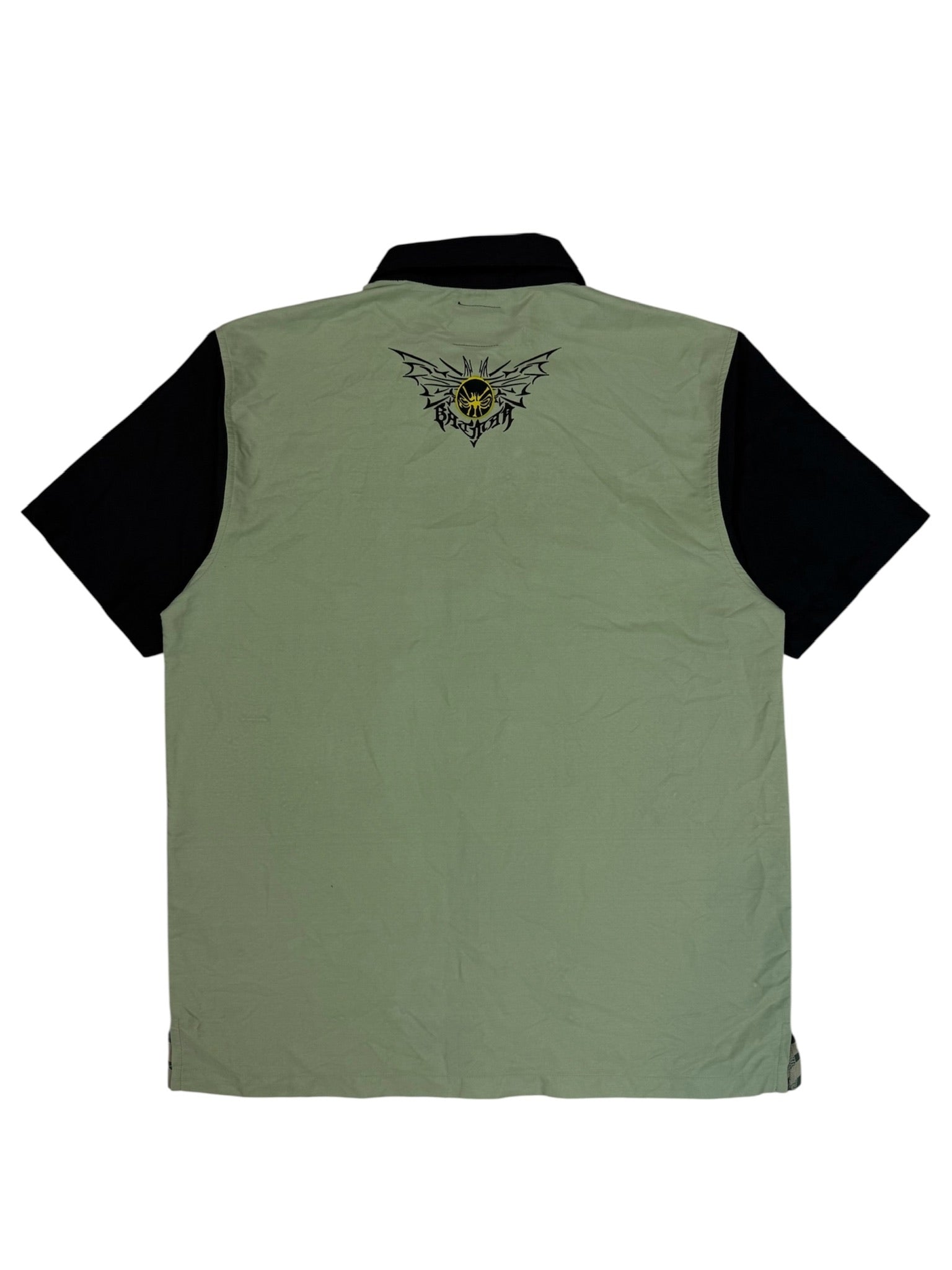 Vintage DC Comics Warner Bros Men's Batman Button Shirt 2001 Size L