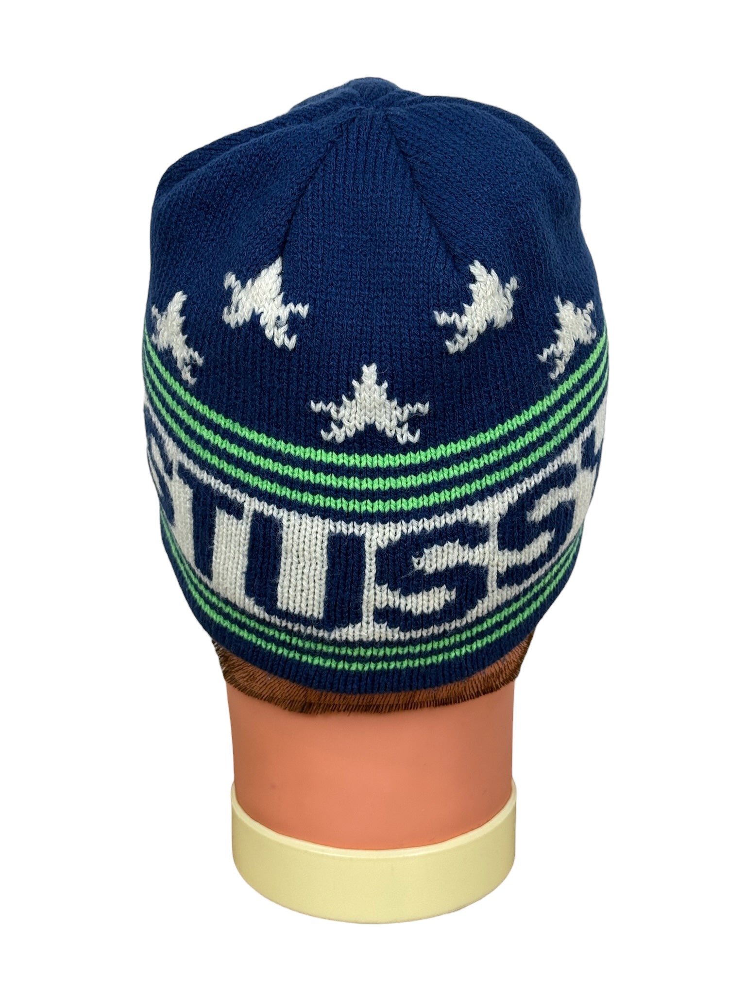 Vintage 90s Stussy Bon Bon Knit Cap Hat One Size