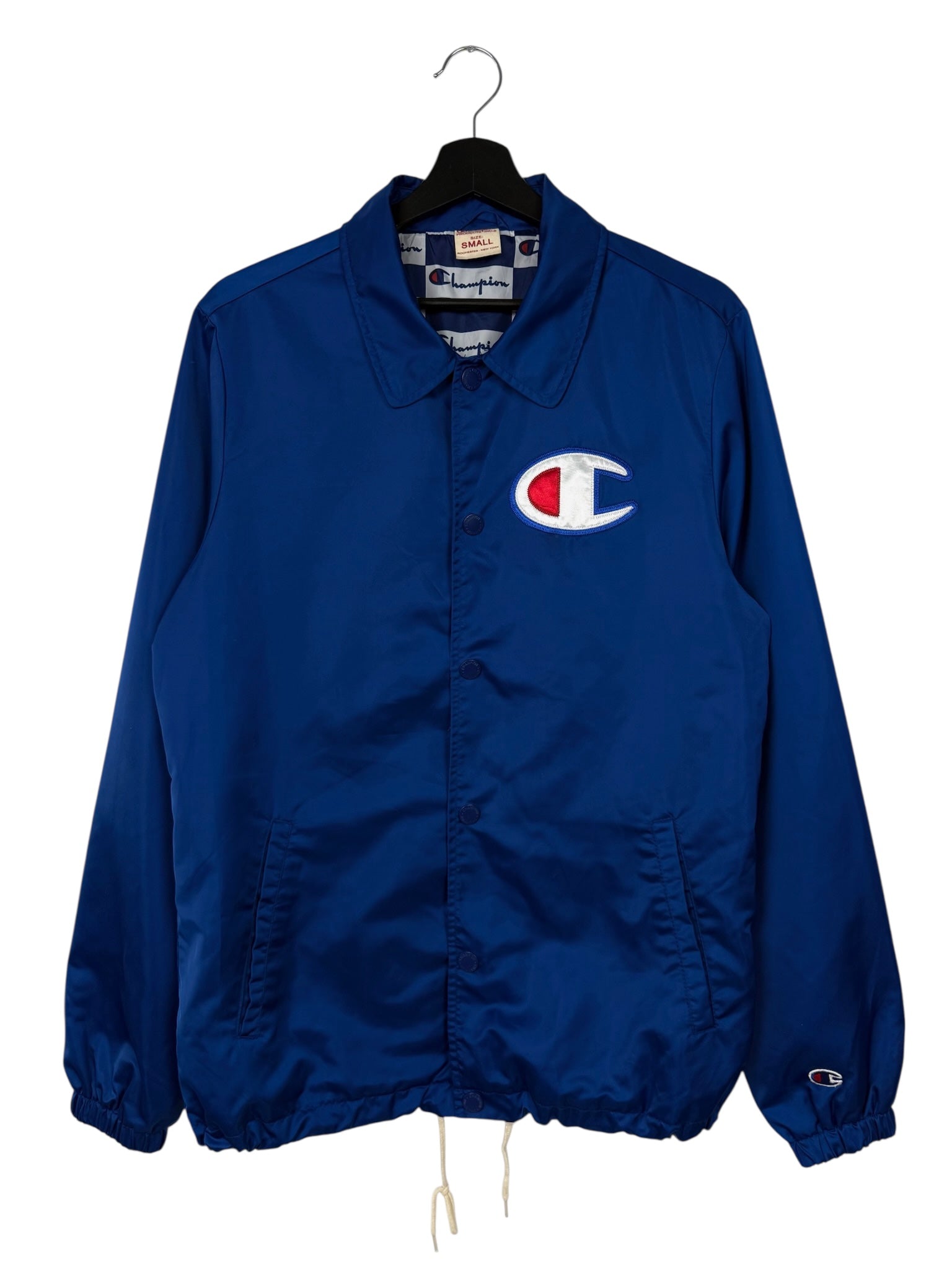 Champion Coach Jacket Blue Size S