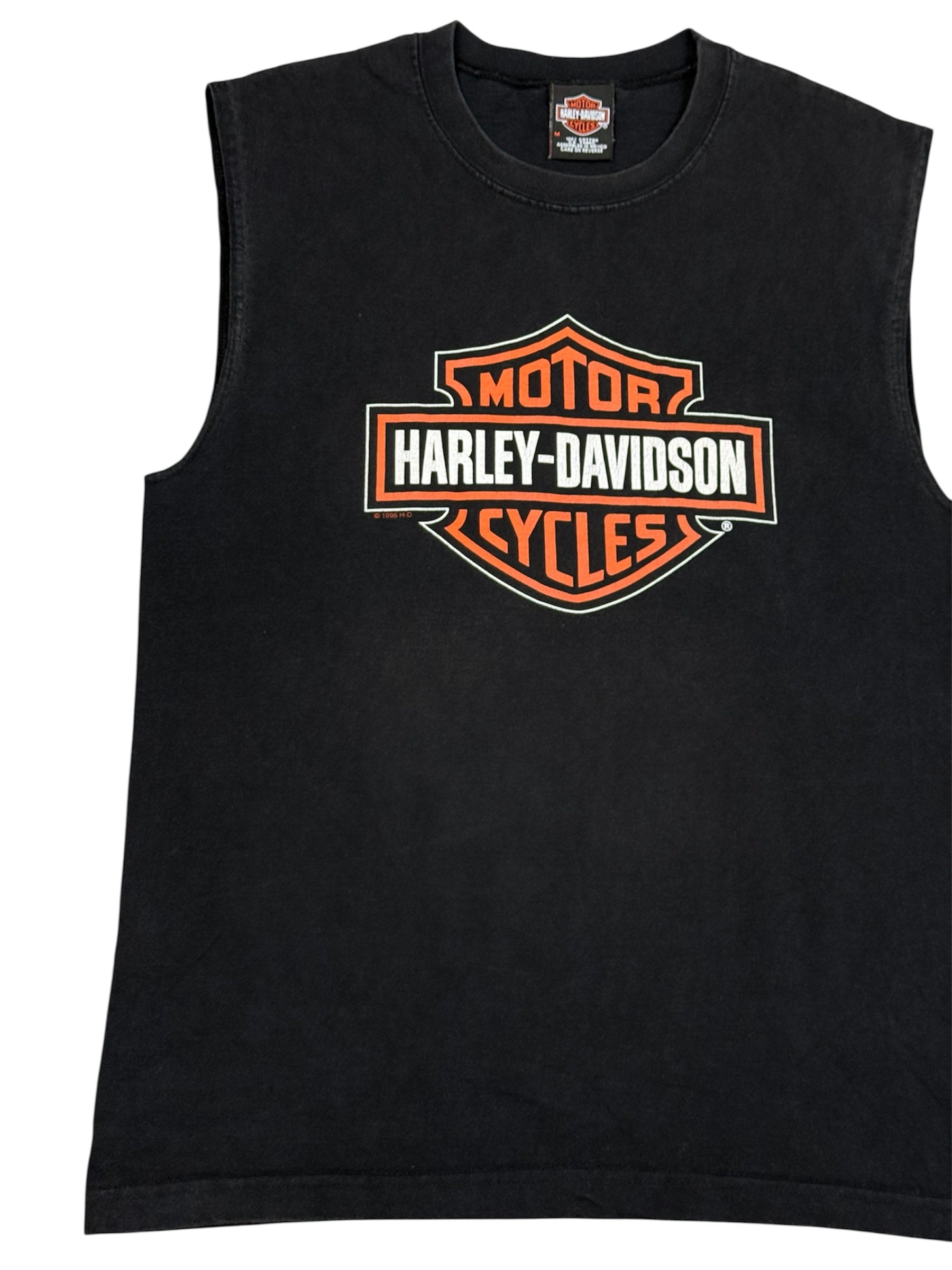 Vintage 1996 Harley Davidson Pineda Melbourne Florida Black Size M