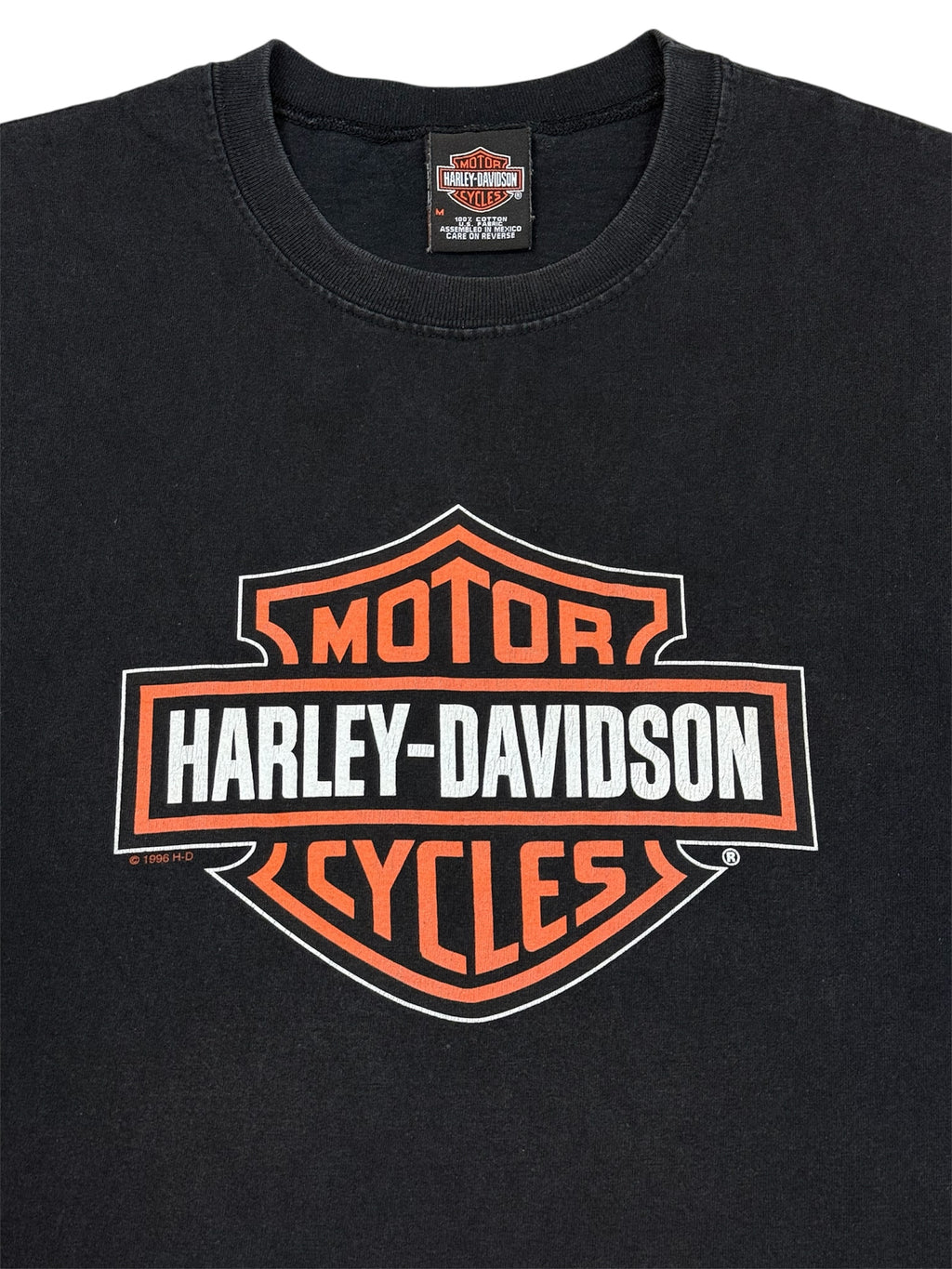 Vintage 1996 Harley Davidson Pineda Melbourne Florida Black Size M