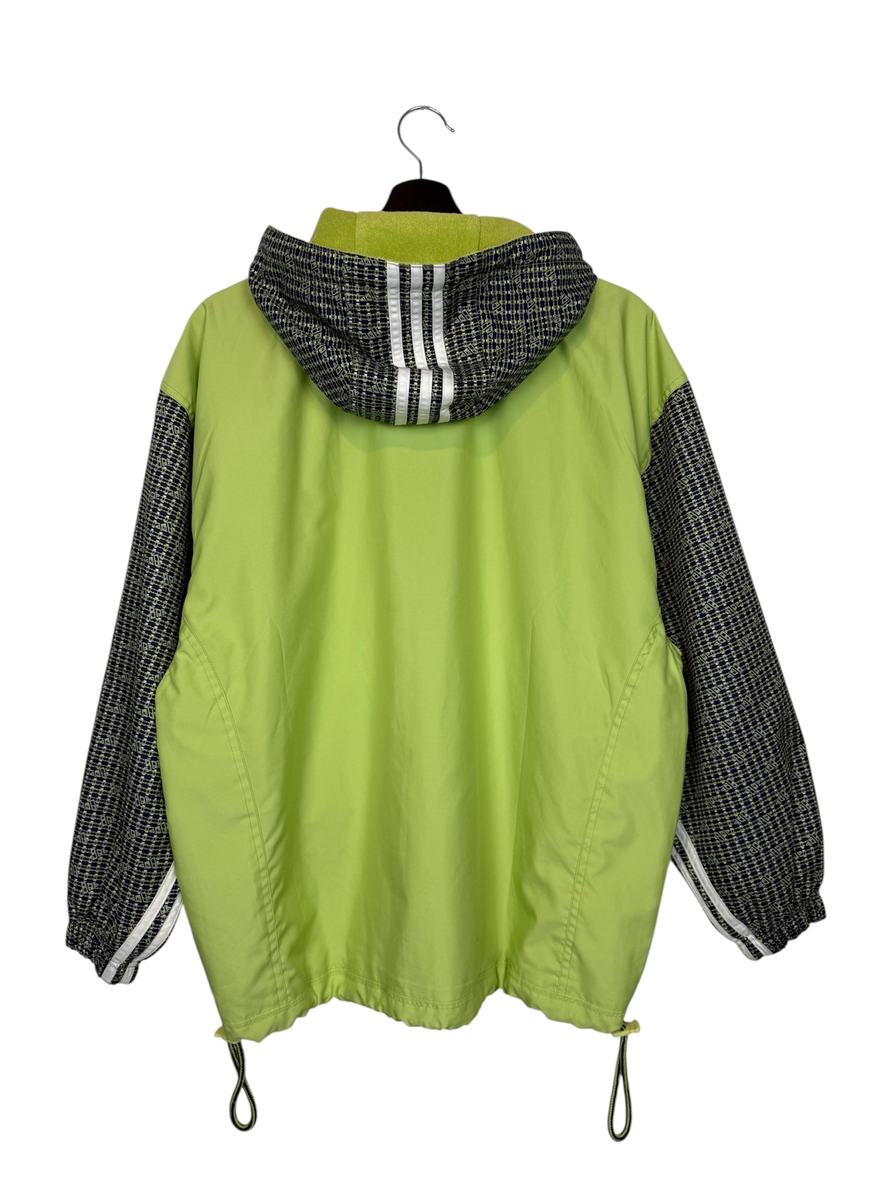 Vintage 90s Adidas Logo Windbreaker Jacket Actual Size M