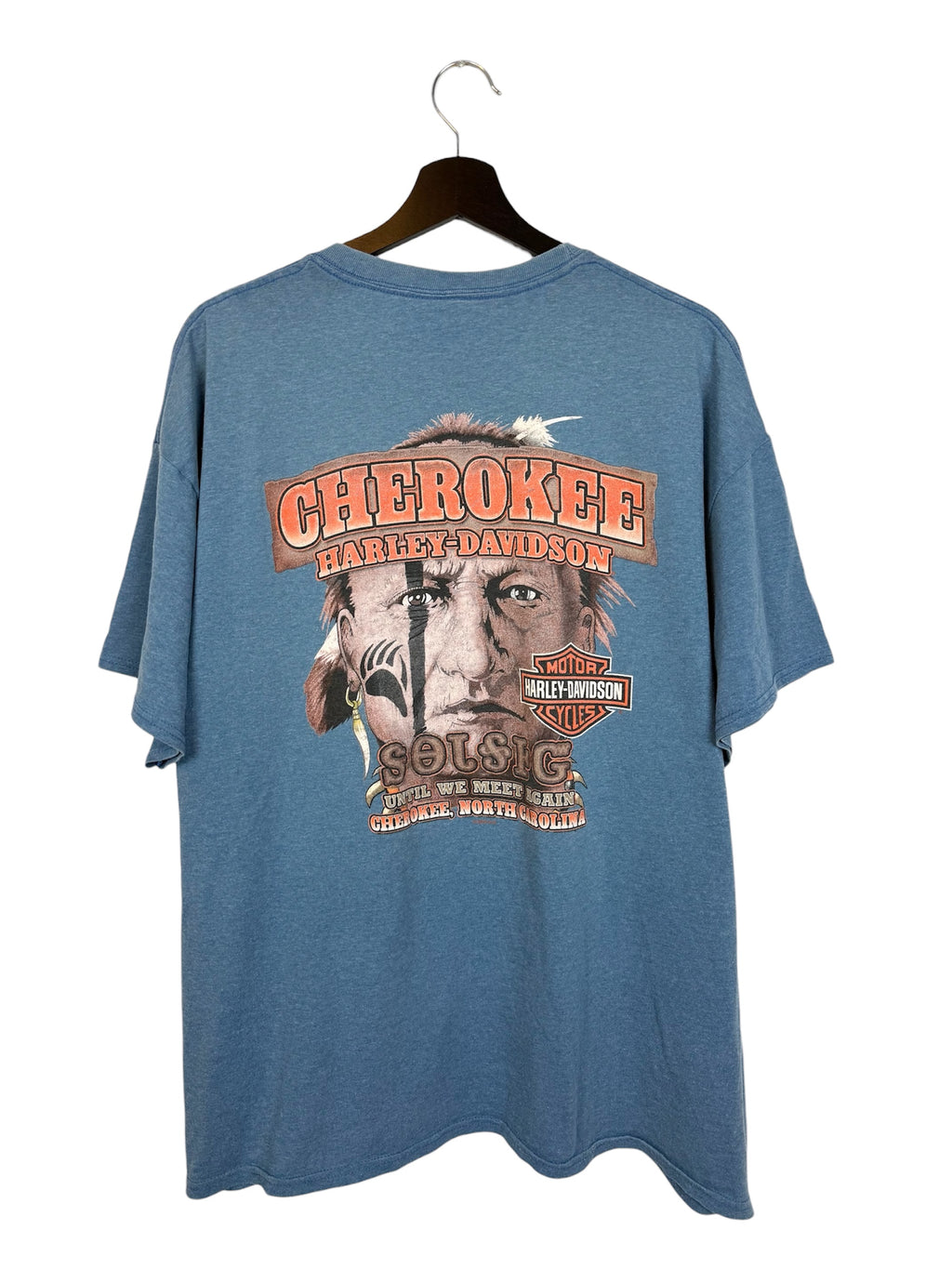 Harley Davidson '' Until We Meet Again'' North Carolina Graphic T-shirt XL