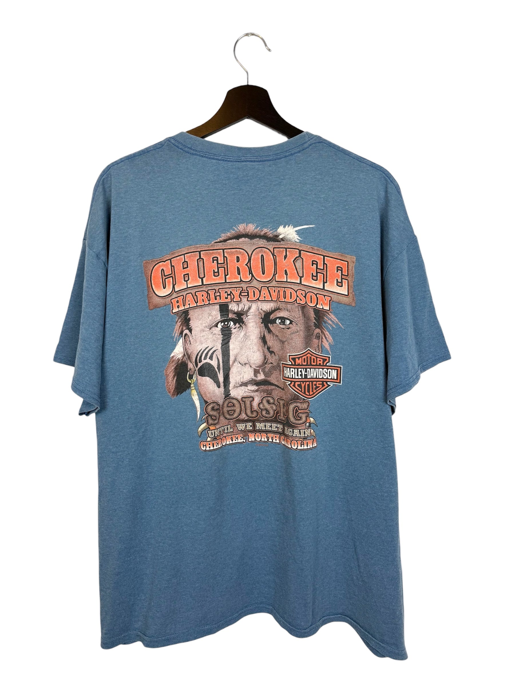 Harley Davidson '' Until We Meet Again'' North Carolina Graphic T-shirt XL