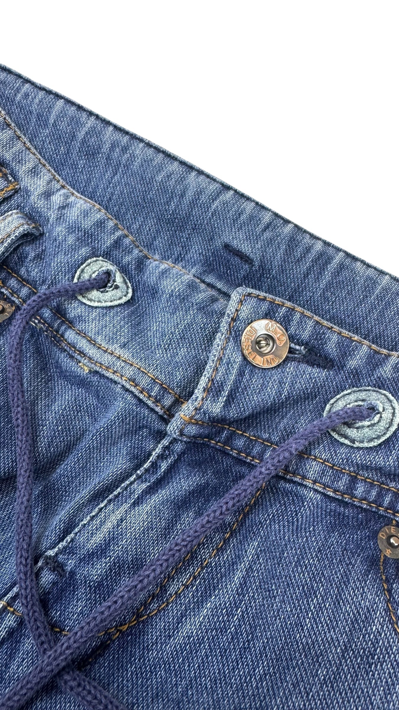 Rework Diesel x Adidas – Unikatowe Jeansy Wide Leg / Flare