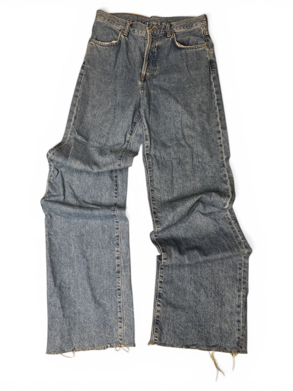 Custom Baggy Jeans – Skulls (Angel & Devil)