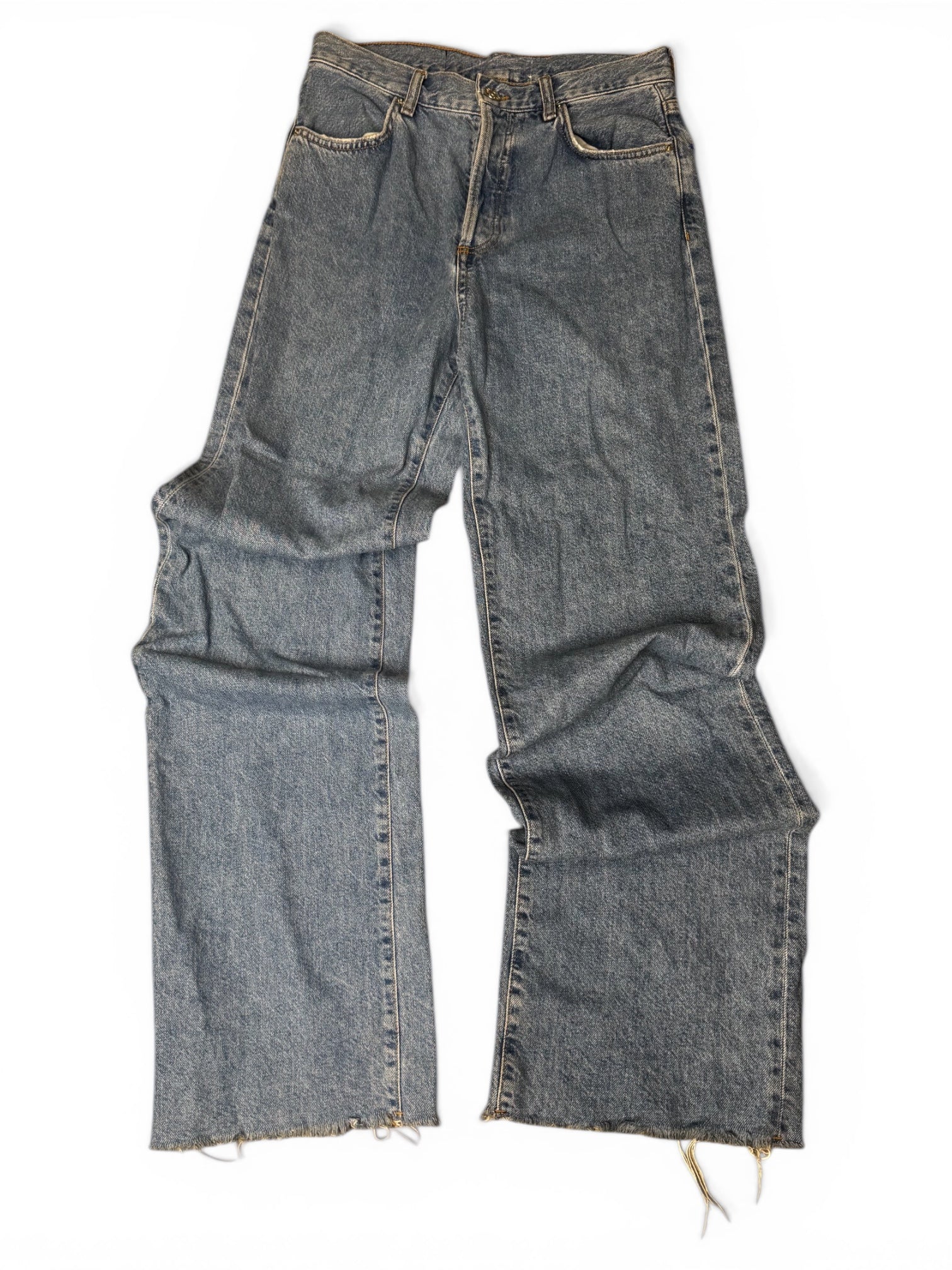 Custom Baggy Jeans – Skulls (Angel & Devil)