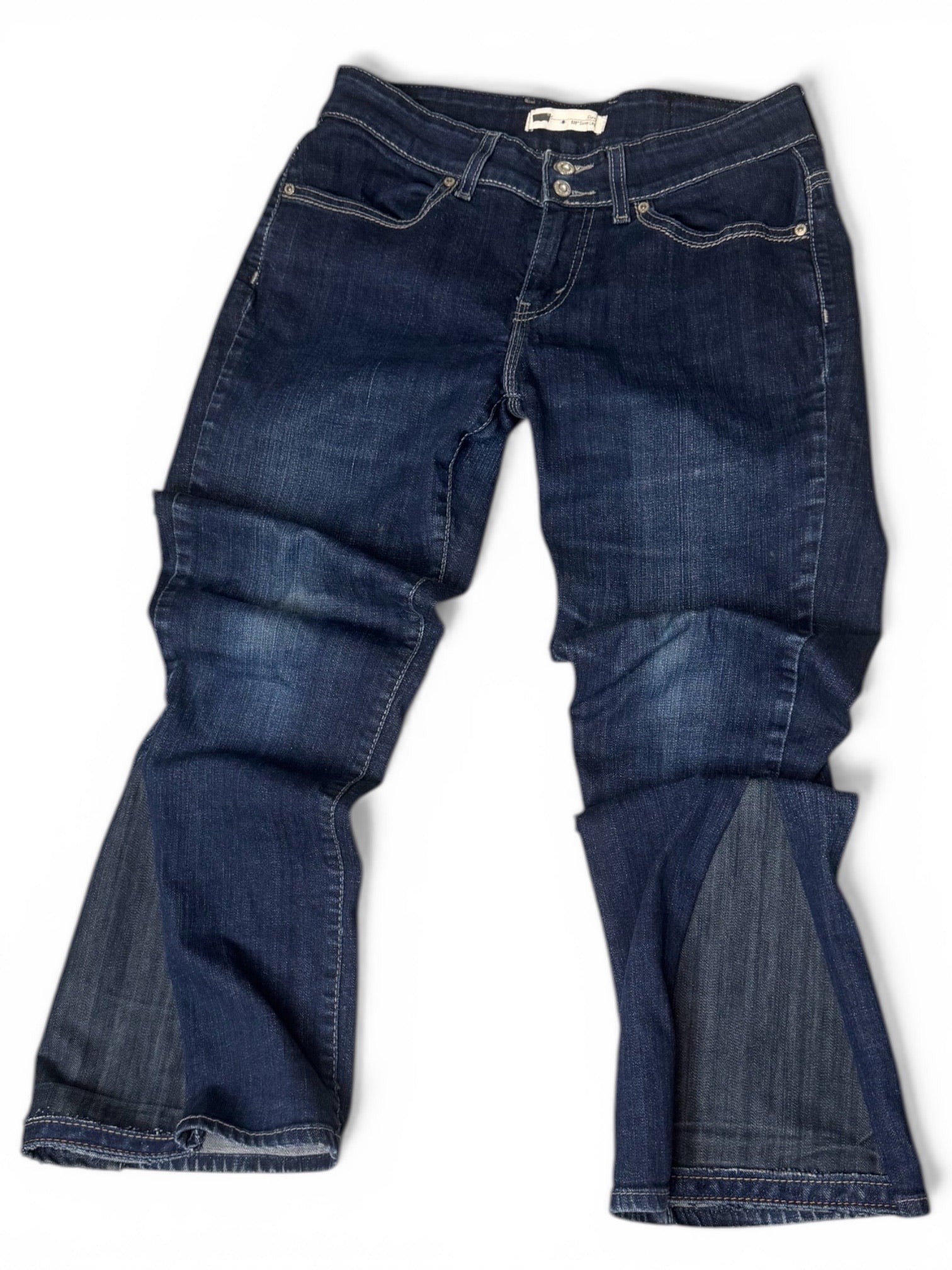 Levi’s Custom Flare Jeans – Painted Heart Detail