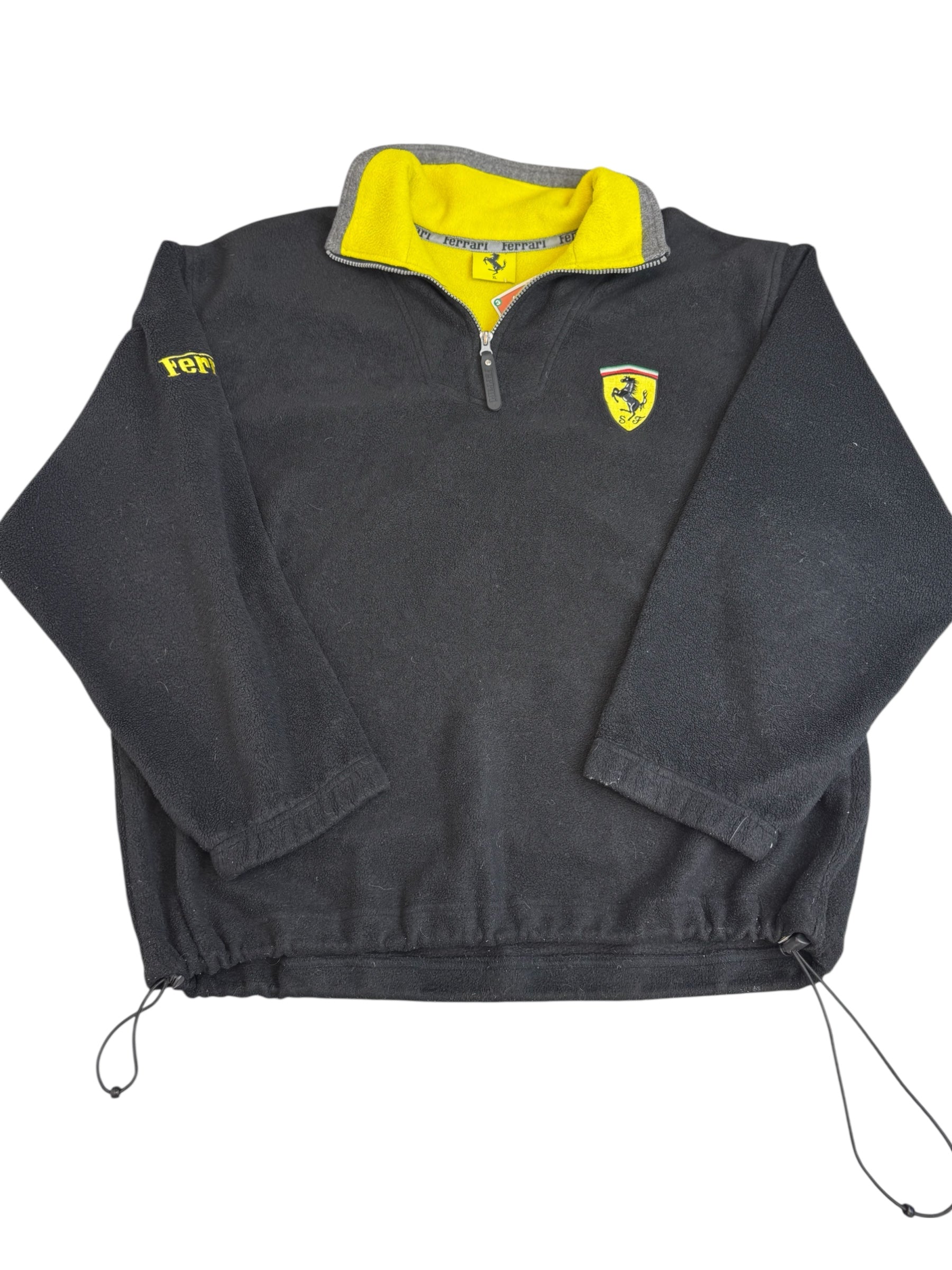 1997 Ferrari Vintage 1/4 Zip 90s Bluza Polar bez Kaptura Premium Racing Wyścigowa 90s