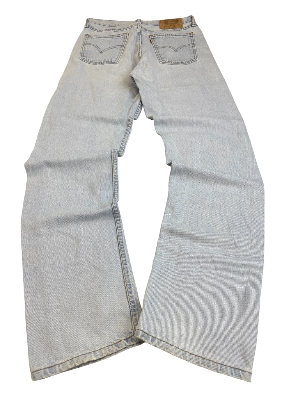 Levi’s Orange Tab Vintage Baby Blue Jasnoniebieskie Spodnie Jeansowe Straight Leg 90s Vintage Jeansy