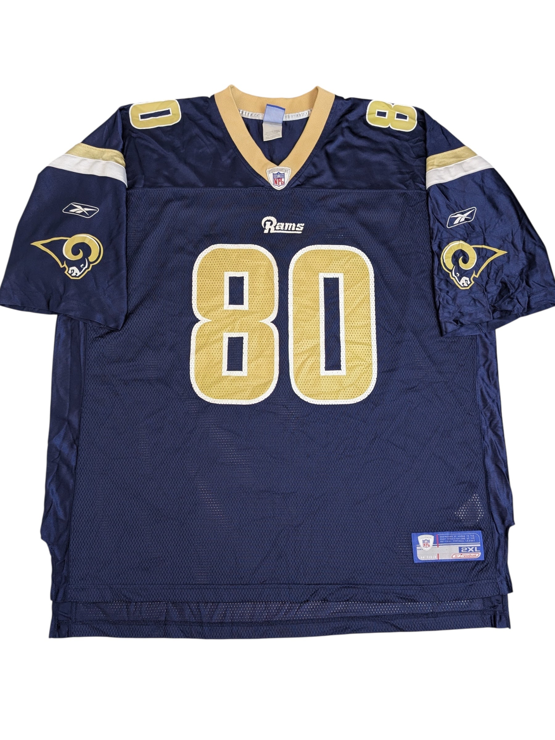Vintage St. Louis Rams Football NFL Rugby Jersey Oversized Koszulka Futbolowa Reebok y2k