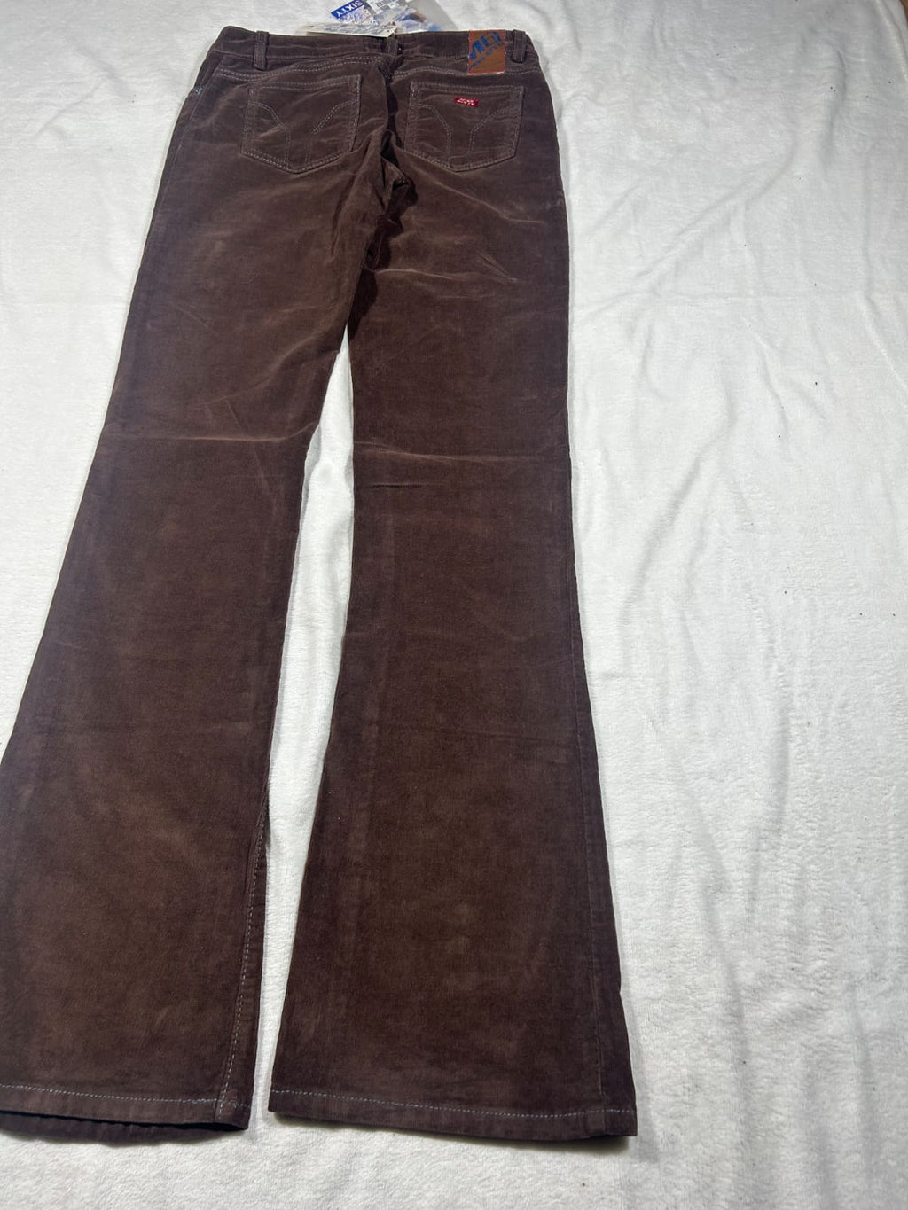 Miss sixty new with tags 2000s brązowe dzwony slim fit