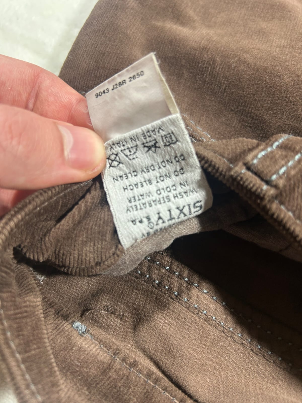 Miss sixty new with tags 2000s brązowe dzwony slim fit
