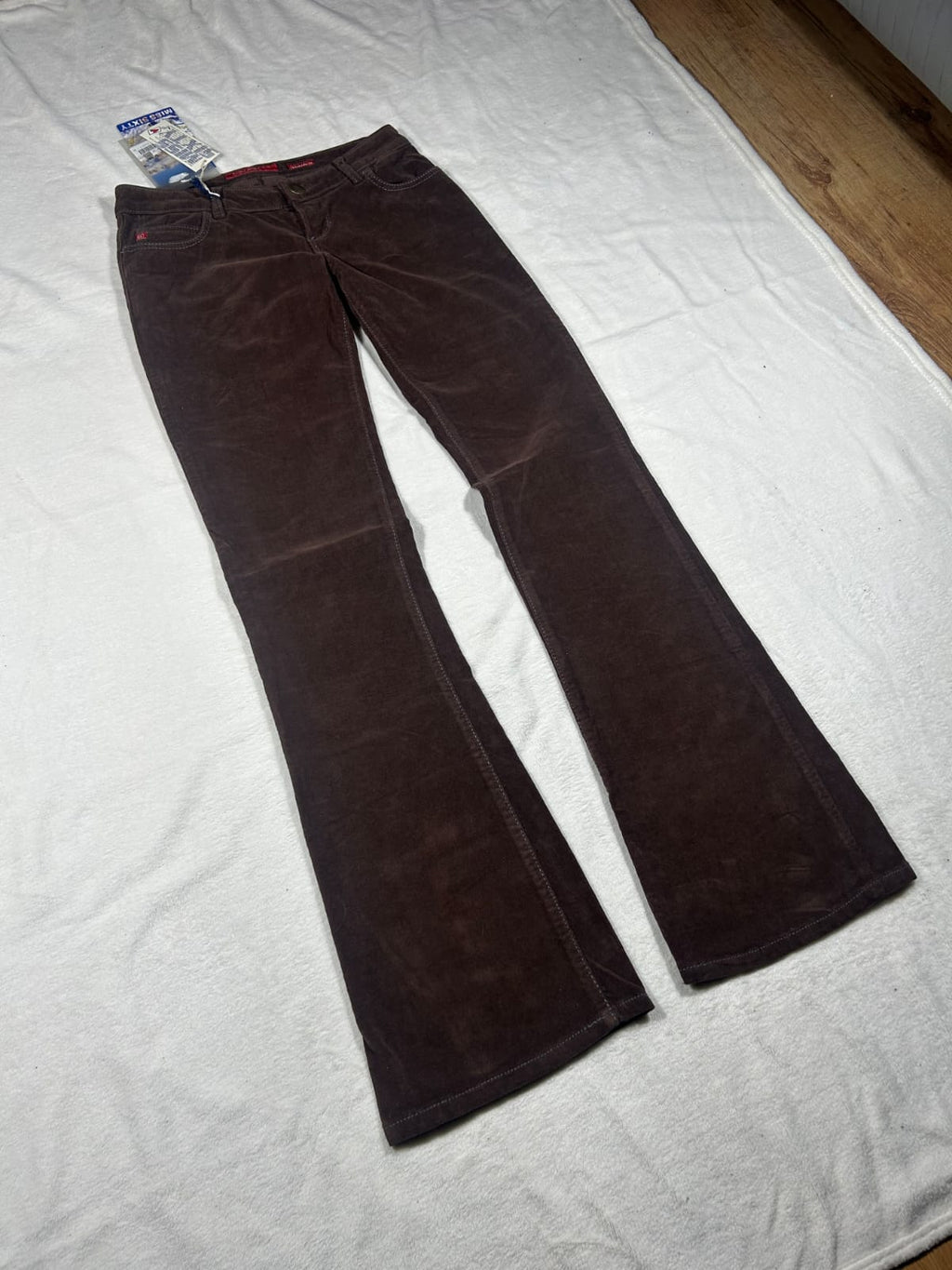 Miss sixty new with tags 2000s brązowe dzwony slim fit
