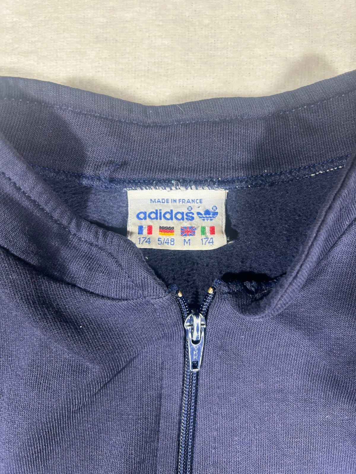 Kamizelka Adidas 80s made in france