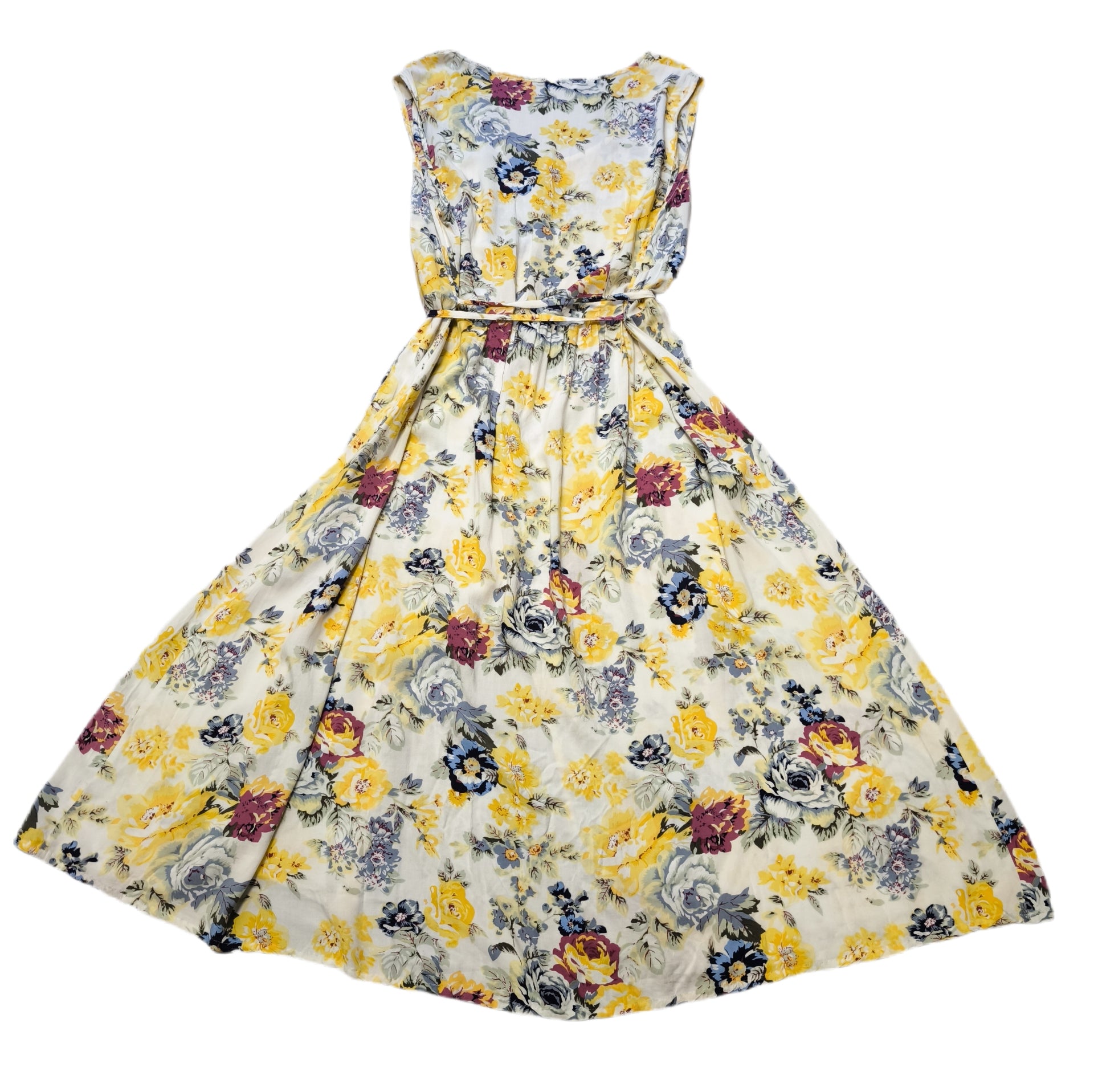 Letnia maxi sukienka kwiecisty wzór wiskoza summer dress