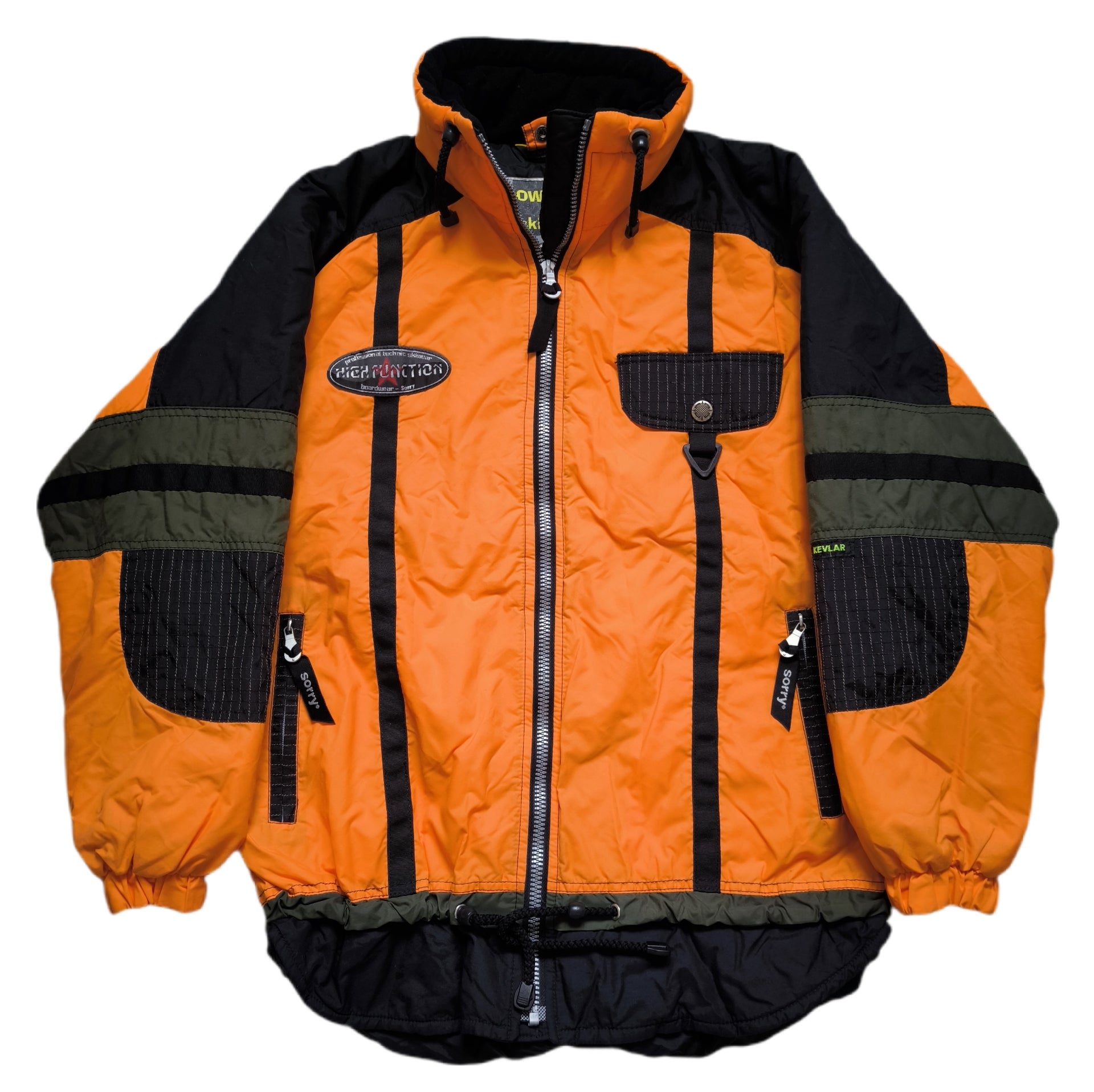 Vintage y2k winter snowboard jacket, rozmiar M/L