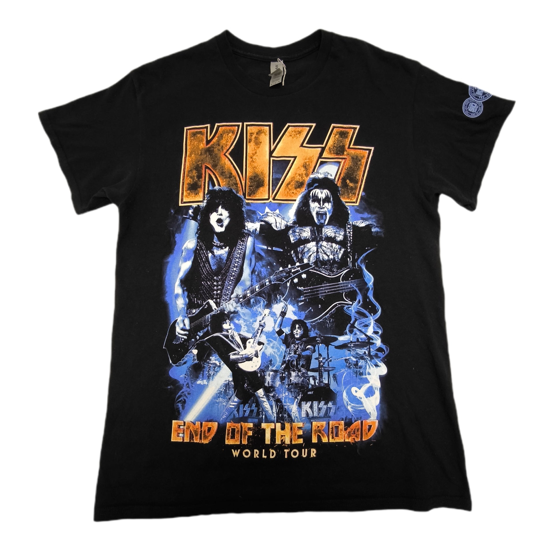 T-shirt Kiss, Gildan, End Od The Road World Tour, size M, cotton