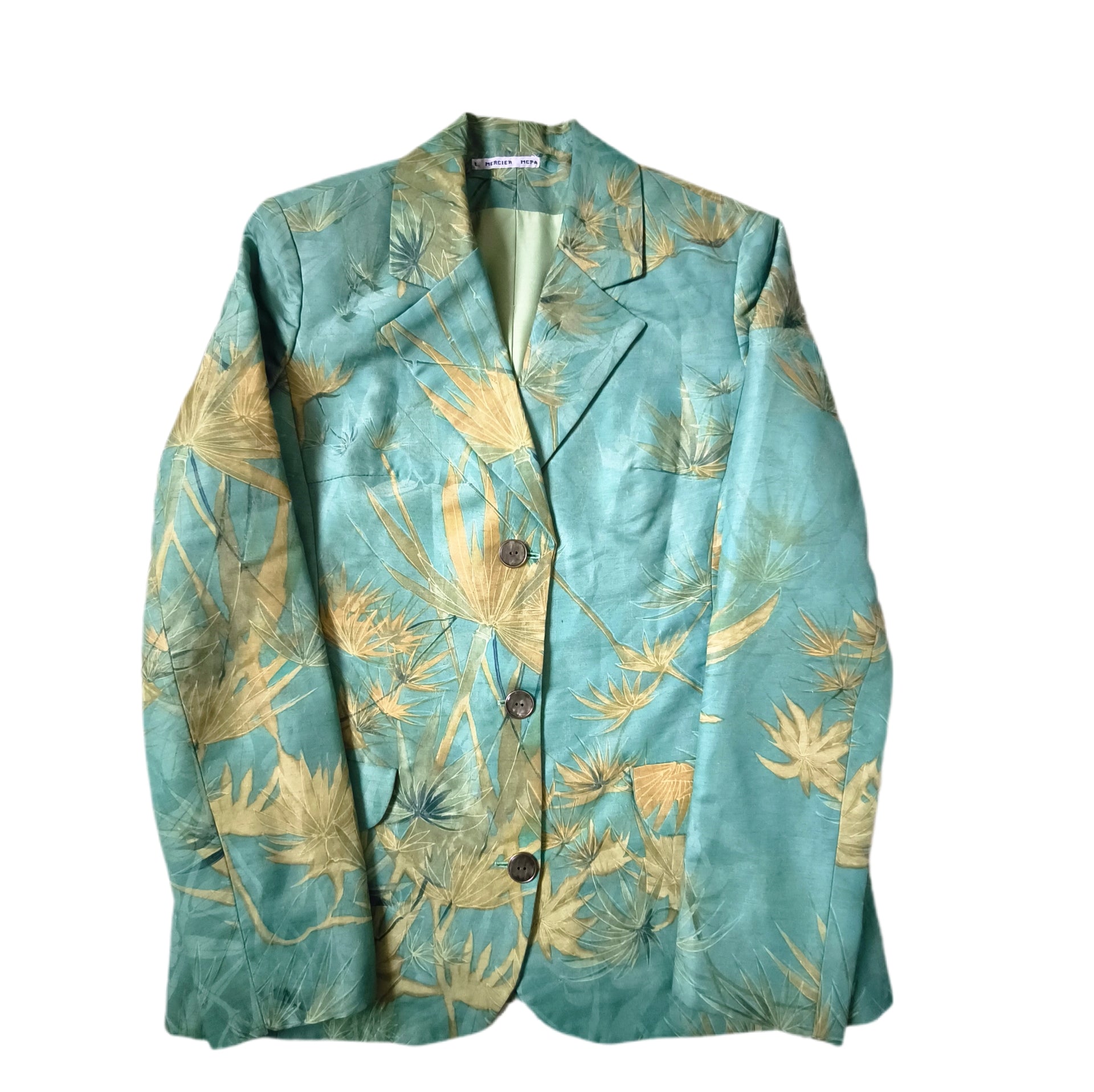 Marynarka damska żakardowa, motywy orientalne roślinne, rozmiar  S/M