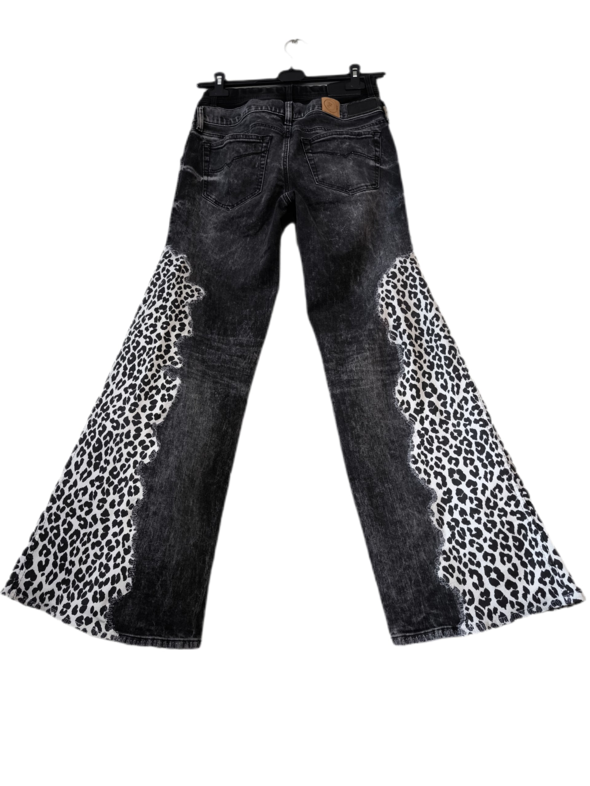 Jeansy damskie Diesel y2k, upcykling one&only