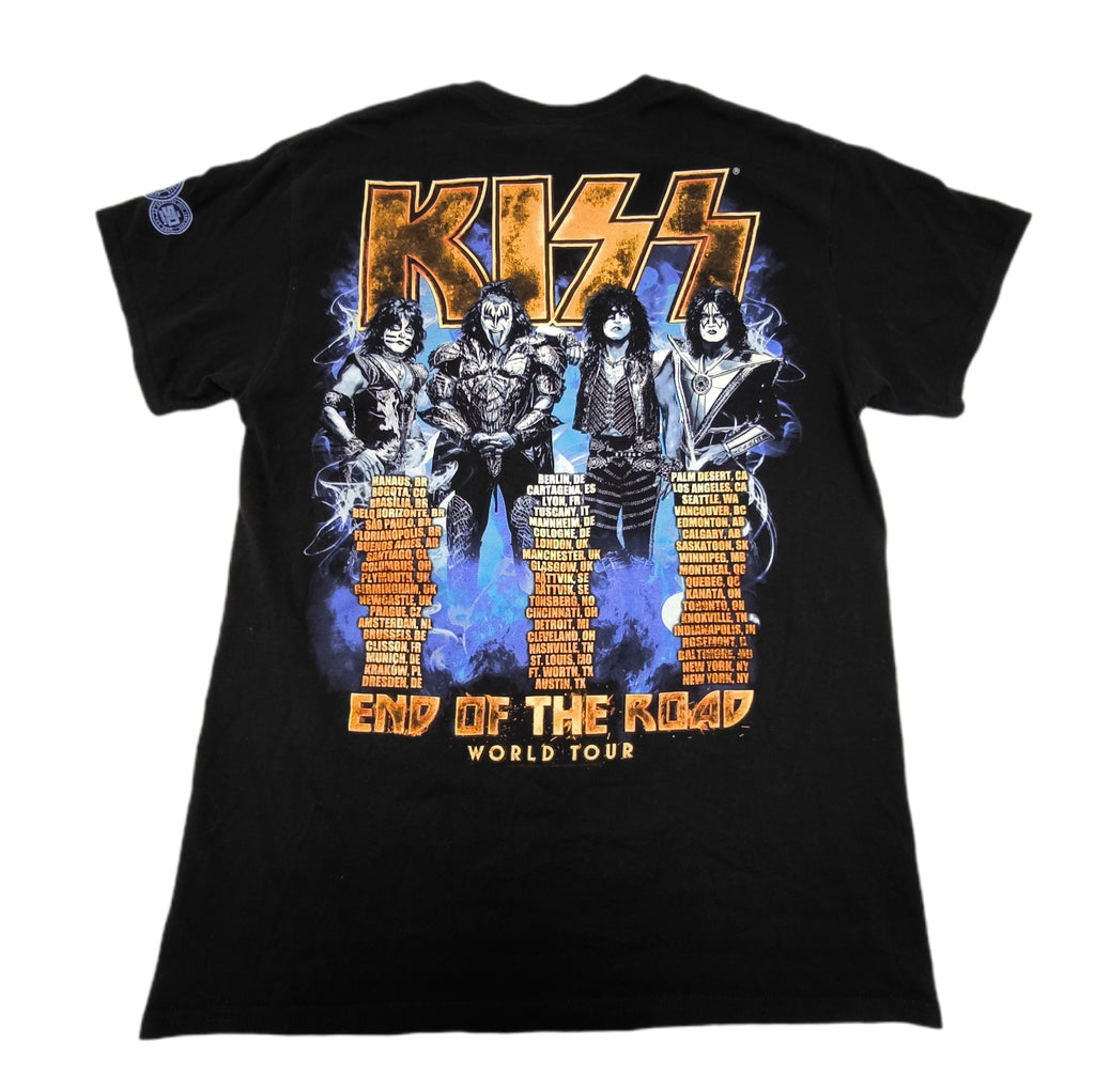 T-shirt Kiss, Gildan, End Od The Road World Tour, size M, cotton