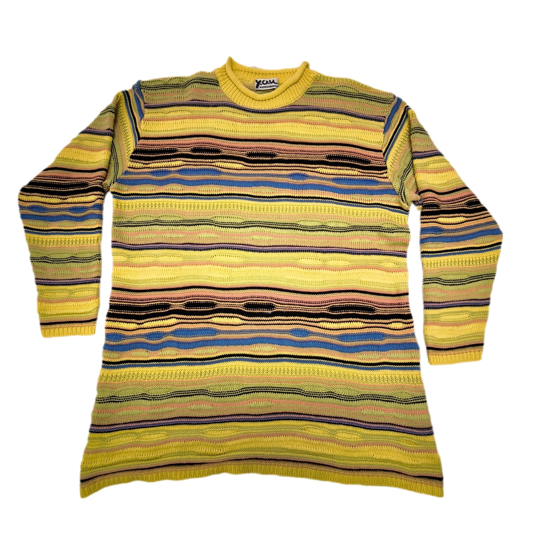 Sweter 90s, a'la Coogi