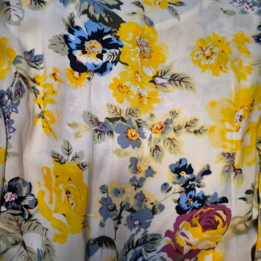 Letnia maxi sukienka kwiecisty wzór wiskoza summer dress