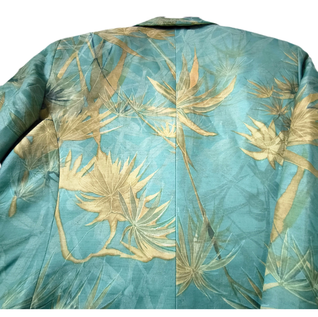 Marynarka damska żakardowa, motywy orientalne roślinne, rozmiar  S/M