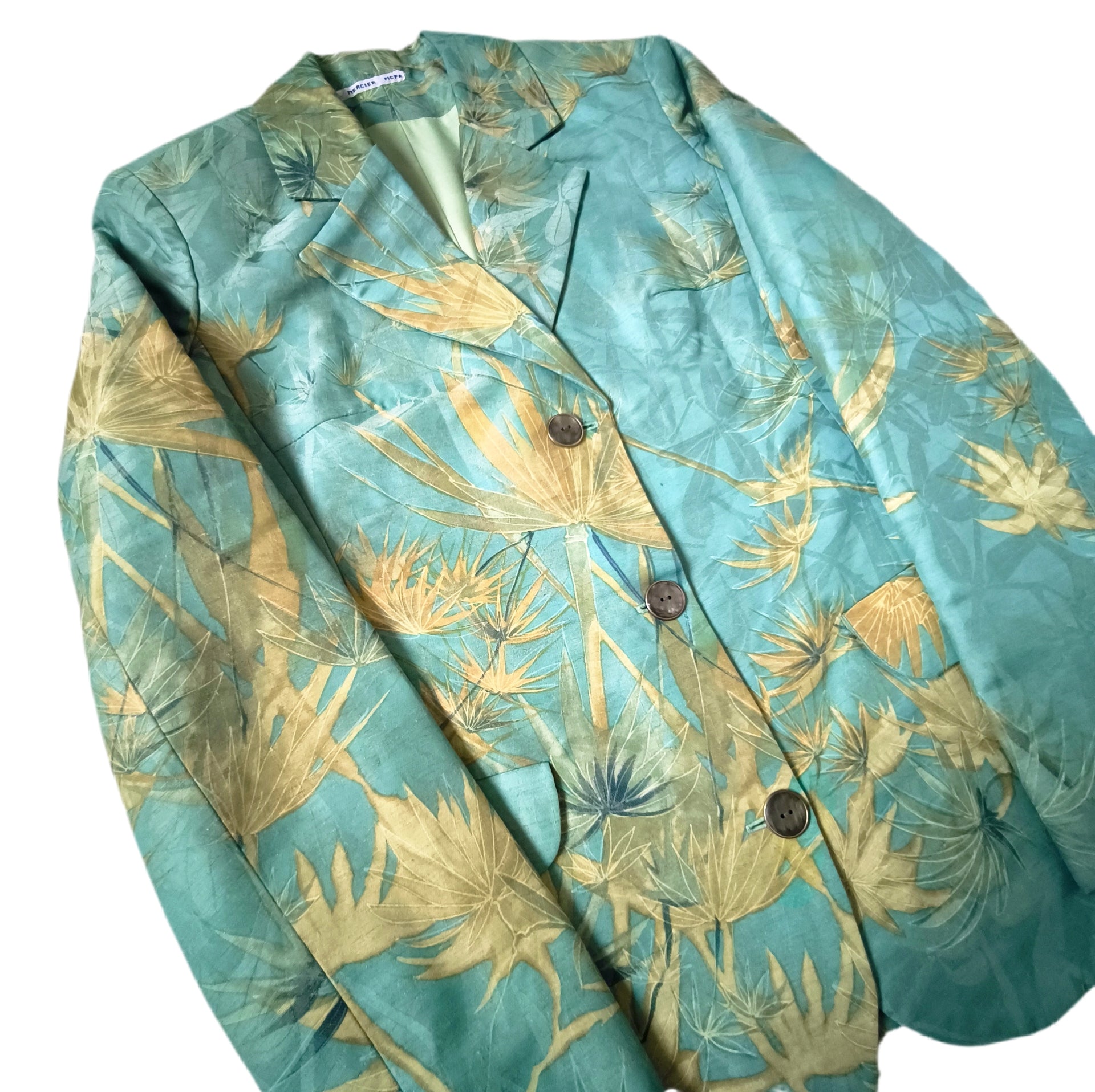 Marynarka damska żakardowa, motywy orientalne roślinne, rozmiar  S/M